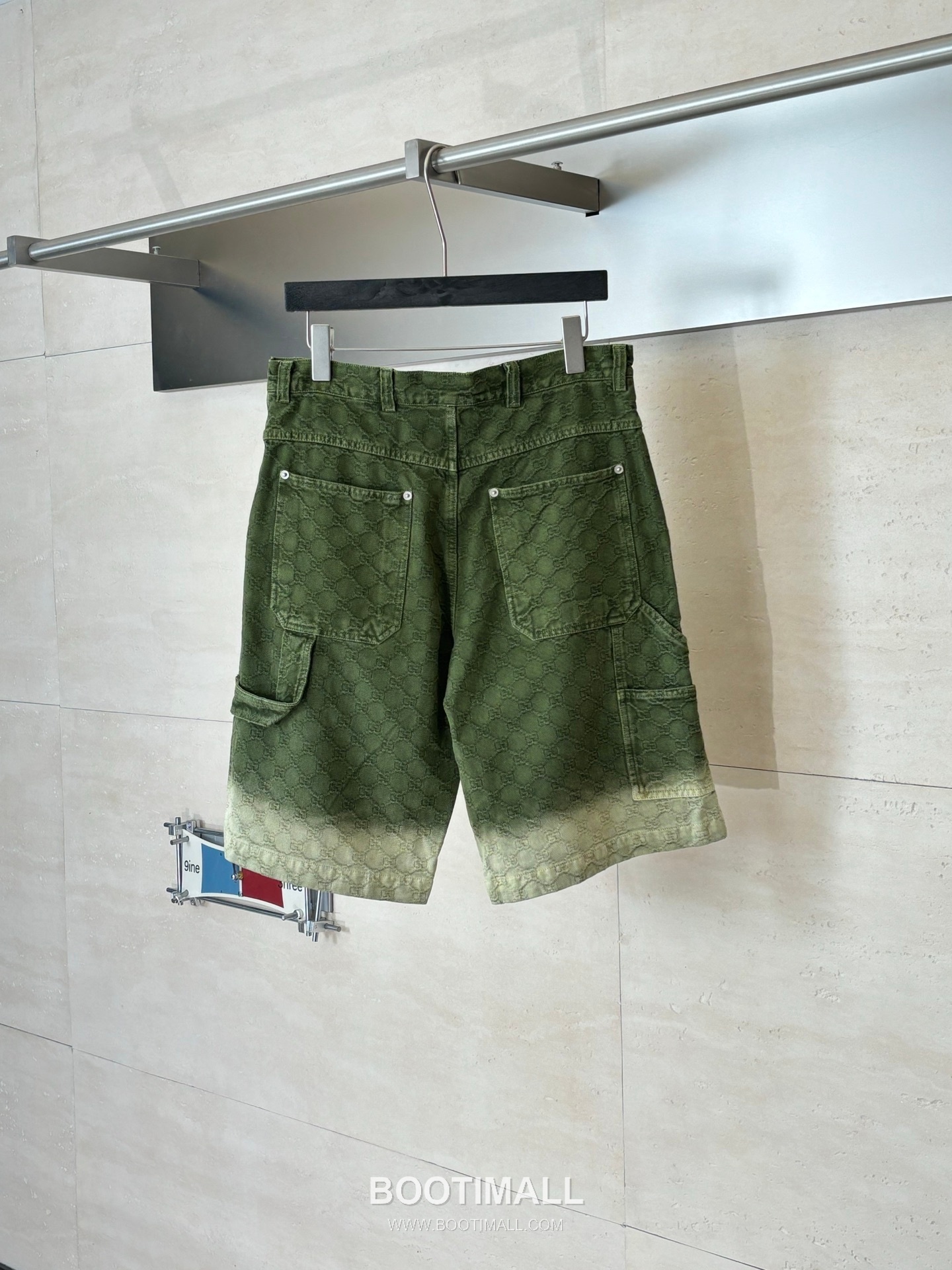 Gucci GG Monogram Gradient Jacquard Denim Shorts 구찌 GG 모노그램 그라데이션 자카드 데님 쇼츠 2