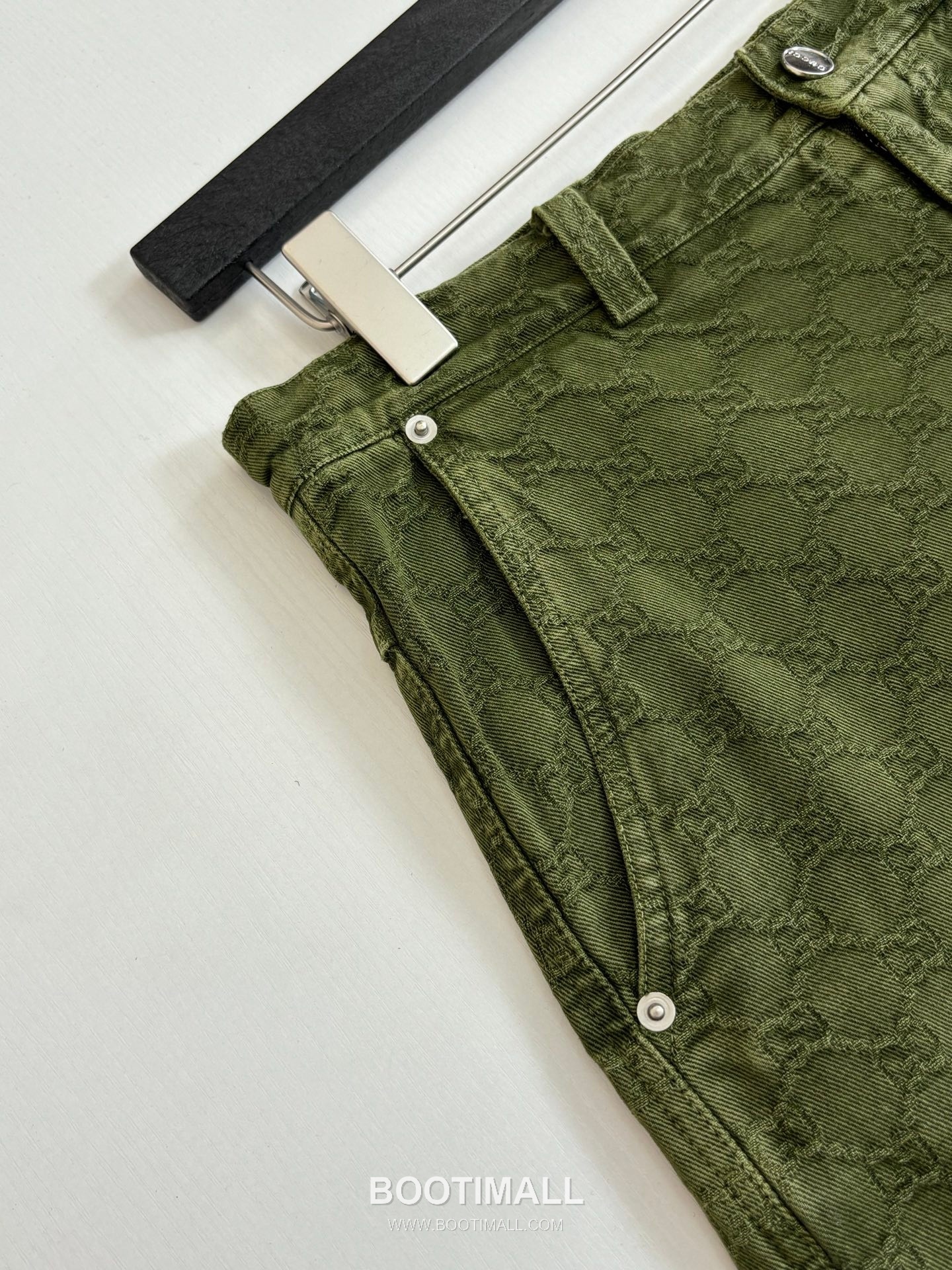 Gucci GG Monogram Gradient Jacquard Denim Shorts 구찌 GG 모노그램 그라데이션 자카드 데님 쇼츠 5