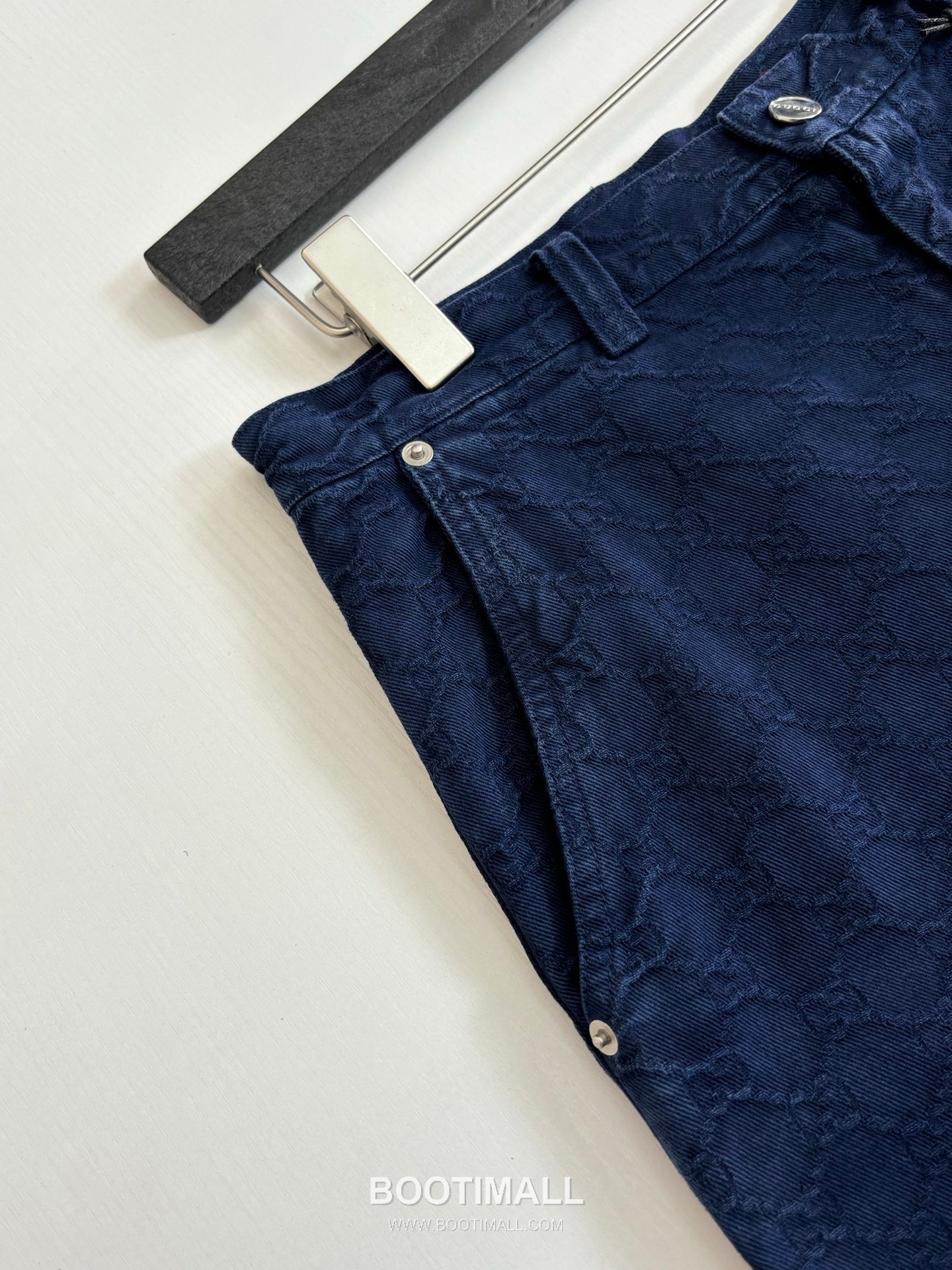 Gucci GG Monogram Gradient Jacquard Denim Shorts 구찌 GG 모노그램 그라데이션 자카드 데님 쇼츠 5