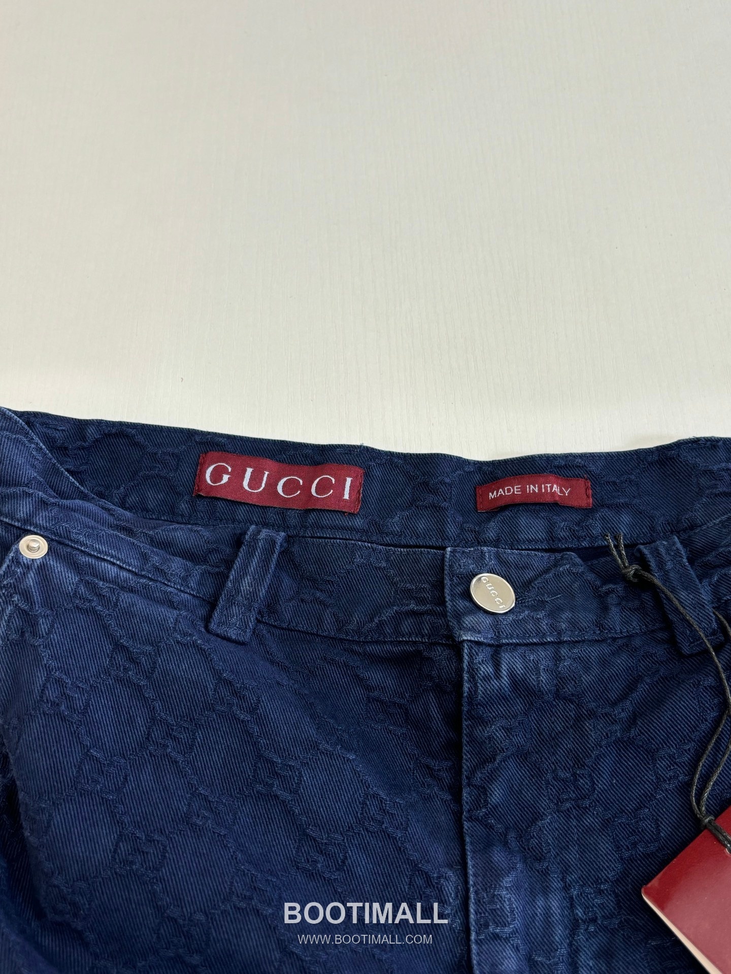 Gucci GG Monogram Gradient Jacquard Denim Shorts 구찌 GG 모노그램 그라데이션 자카드 데님 쇼츠 10