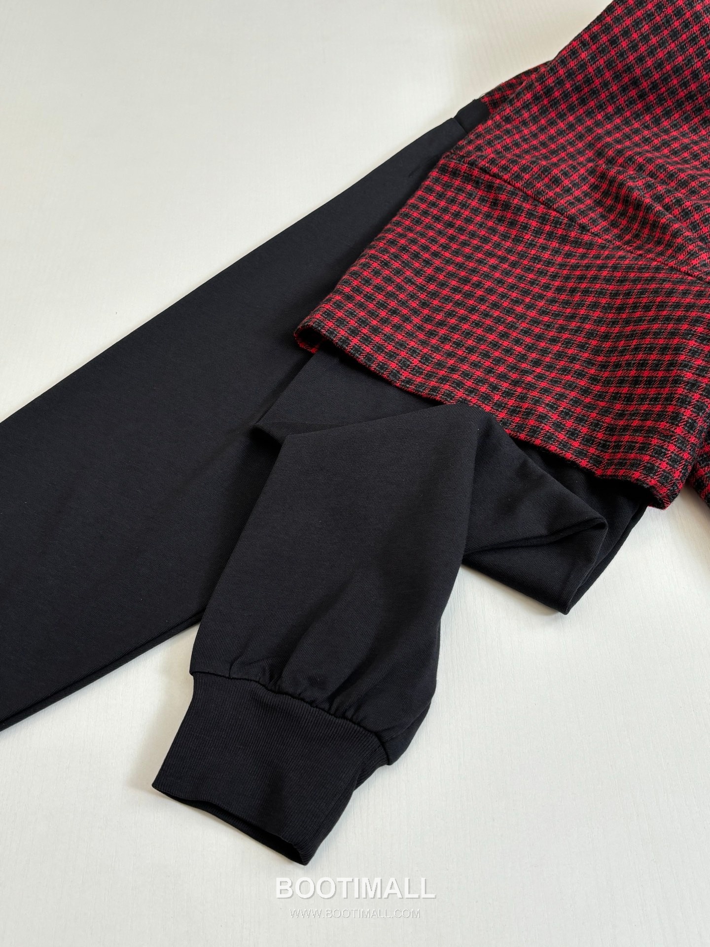 Balenciaga Early Spring Check Patchwork Long Sleeve Shirt 발렌시아가 얼리 스프링 체크 패치워크 롱슬리브 셔츠 15