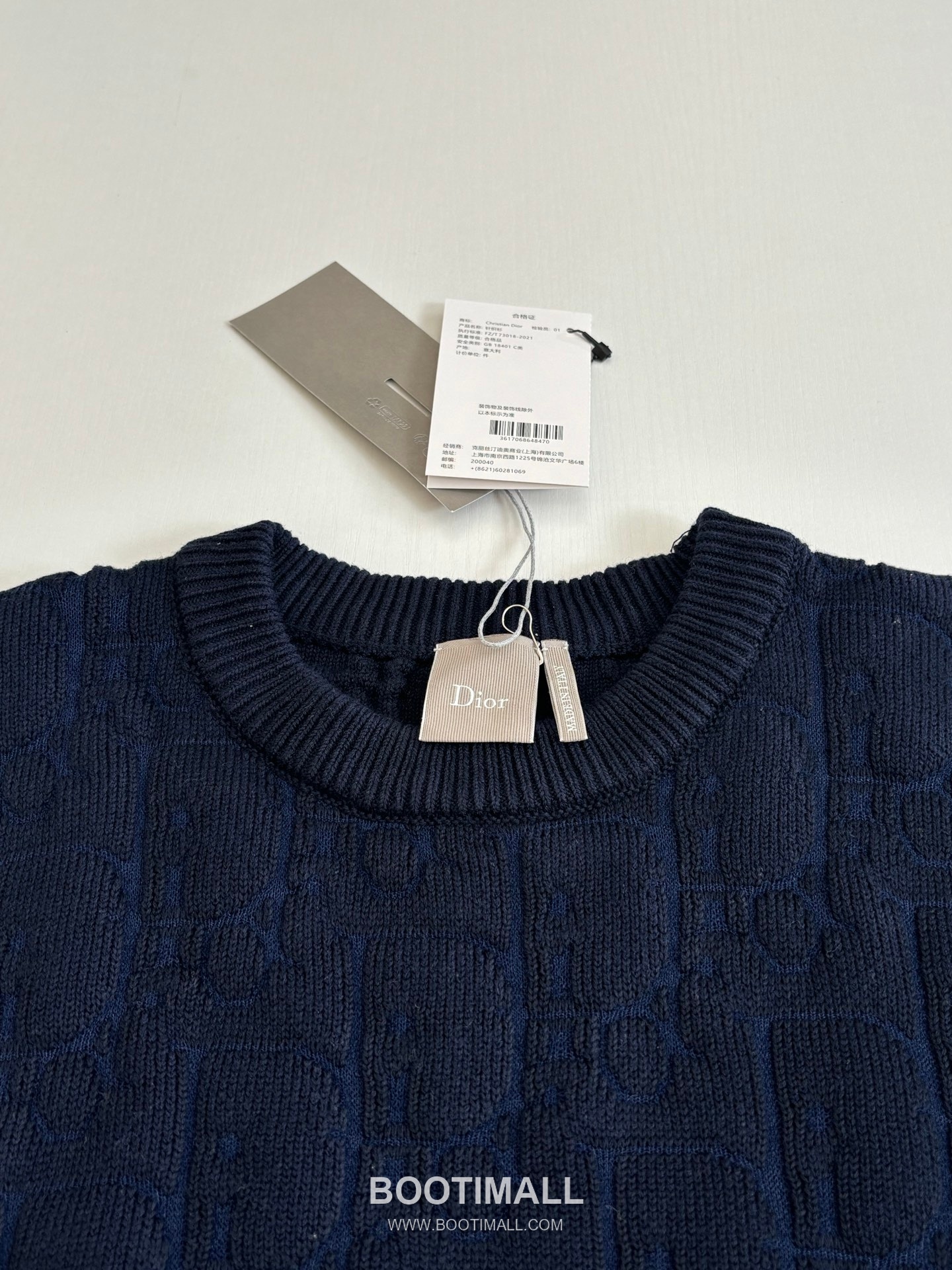 Dior SS26 Oblique Jacquard Knit Sweater 디올 SS26 오블리크 자카드 니트 스웨터 5