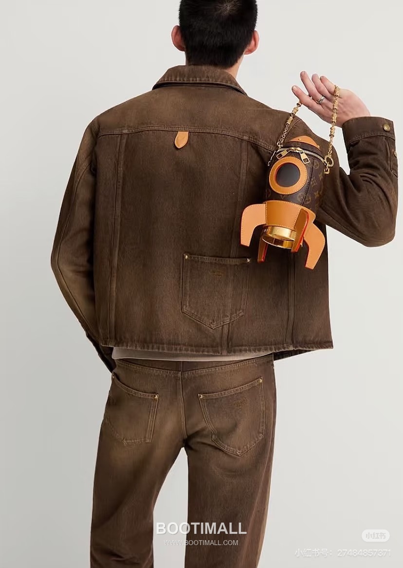 Louis Vuitton SS26 Sandwashed Denim Collared Jacket 루이비통 SS26 샌드워싱 데님 카라 재킷 2