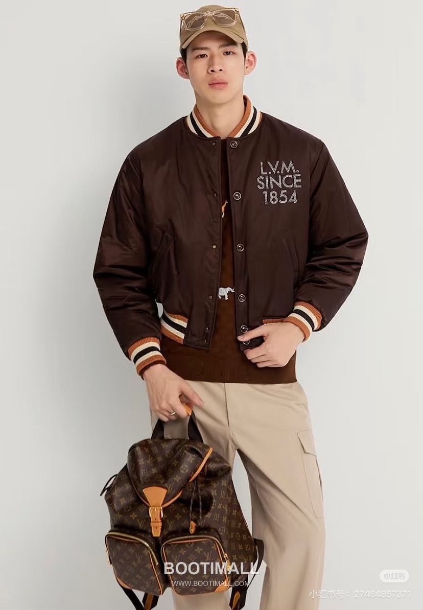 Louis Vuitton SS26 L.V.M Since 1854 Embellished Bomber Jacket 루이비통 SS26 LVM 1854 자수 장식 보머 재킷 4