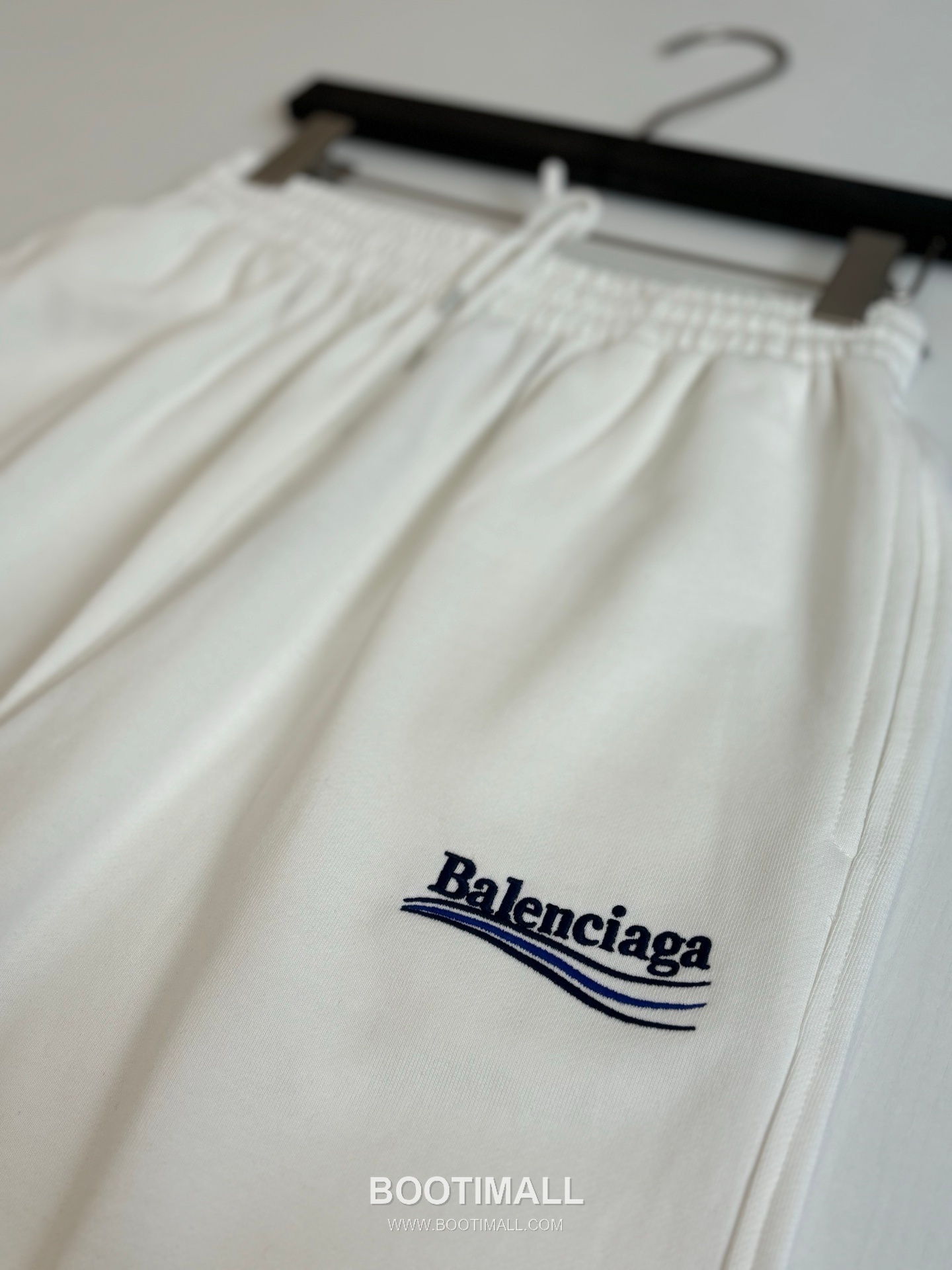 Balenciaga Cola Wave Logo Embroidered Cotton Sweatpants 발렌시아가 콜라 웨이브 로고 자수 코튼 스웨트 팬츠 6