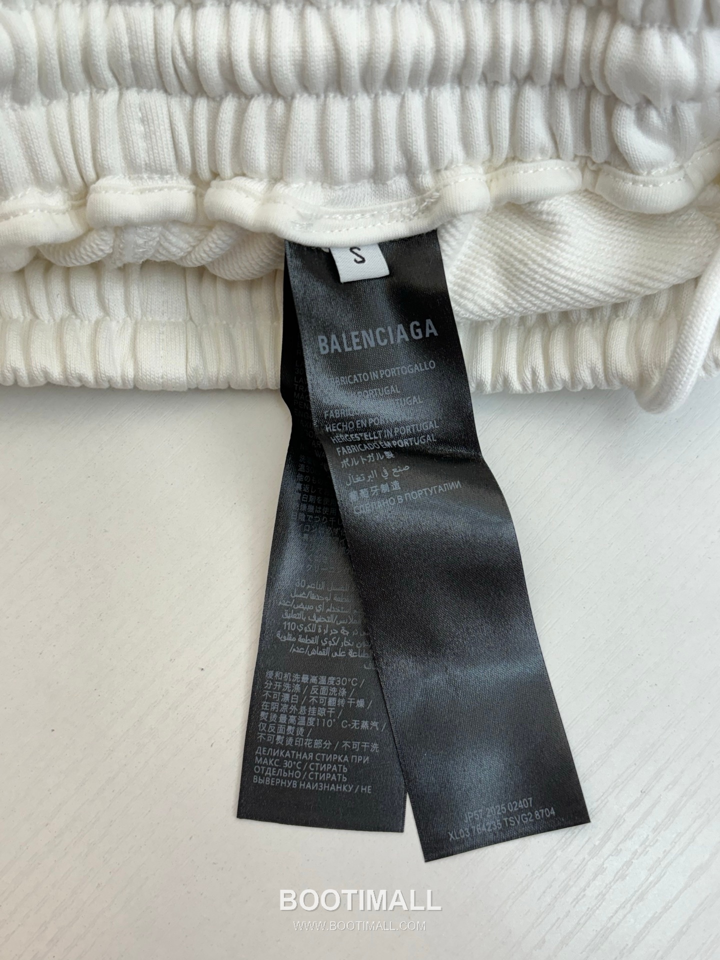 Balenciaga Cola Wave Logo Embroidered Cotton Sweatpants 발렌시아가 콜라 웨이브 로고 자수 코튼 스웨트 팬츠 9