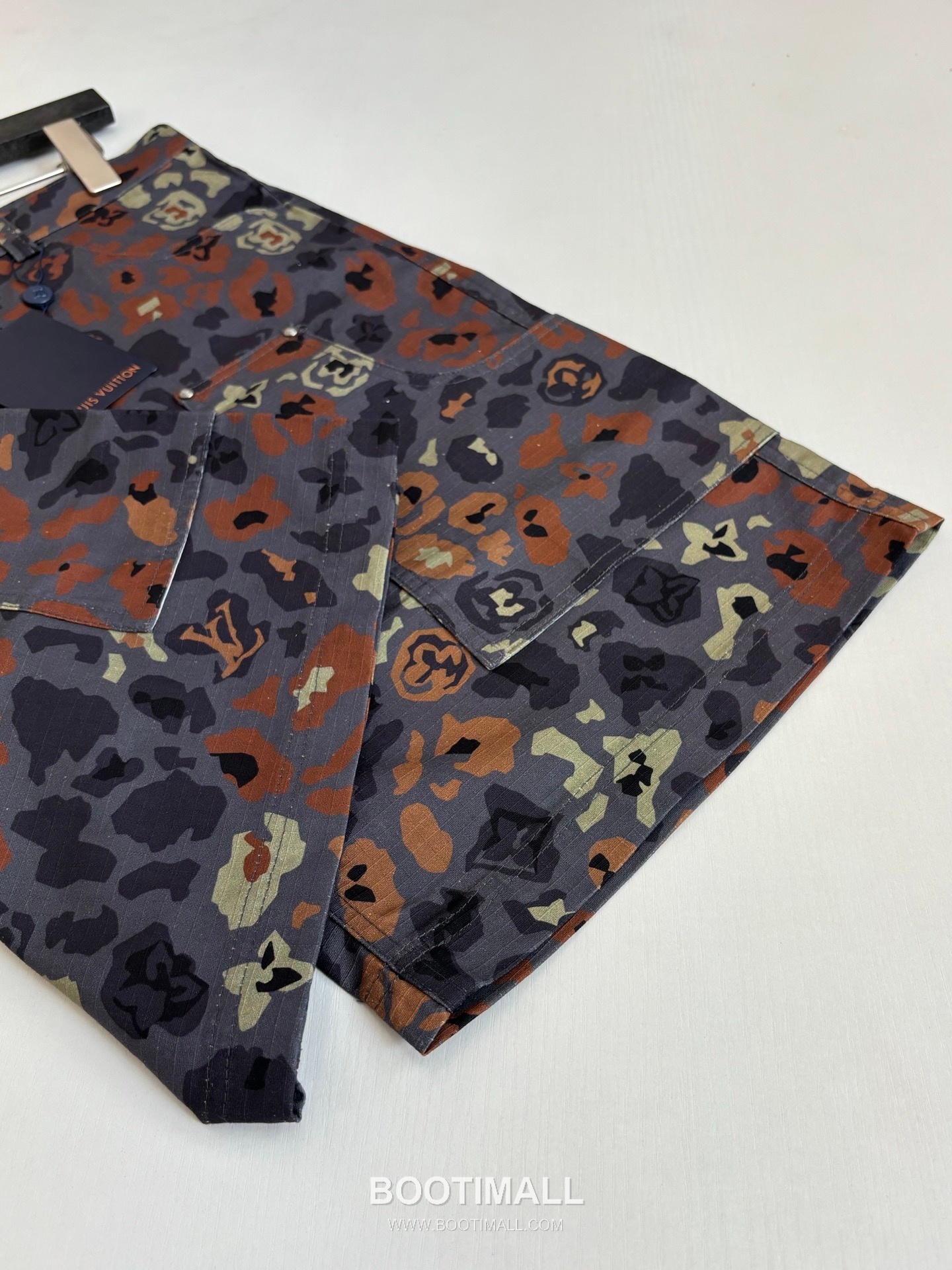 Louis Vuitton FW25 Nigo Printed Poplin Shorts 루이비통 FW25 니고 프린트 포플린 쇼츠 9