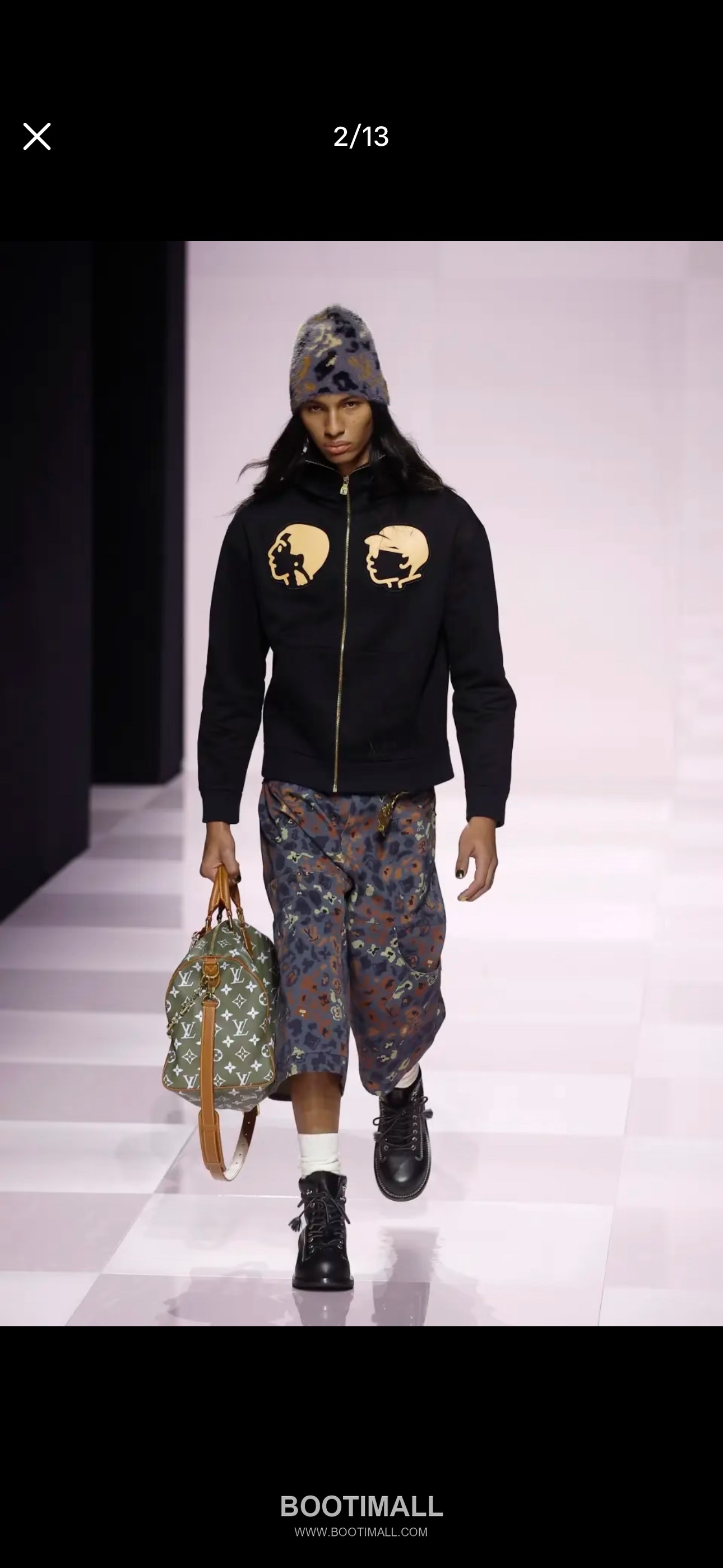 Louis Vuitton FW25 Nigo Printed Poplin Short Sleeve Shirt 루이비통 FW25 니고 프린트 포플린 반팔 셔츠 5