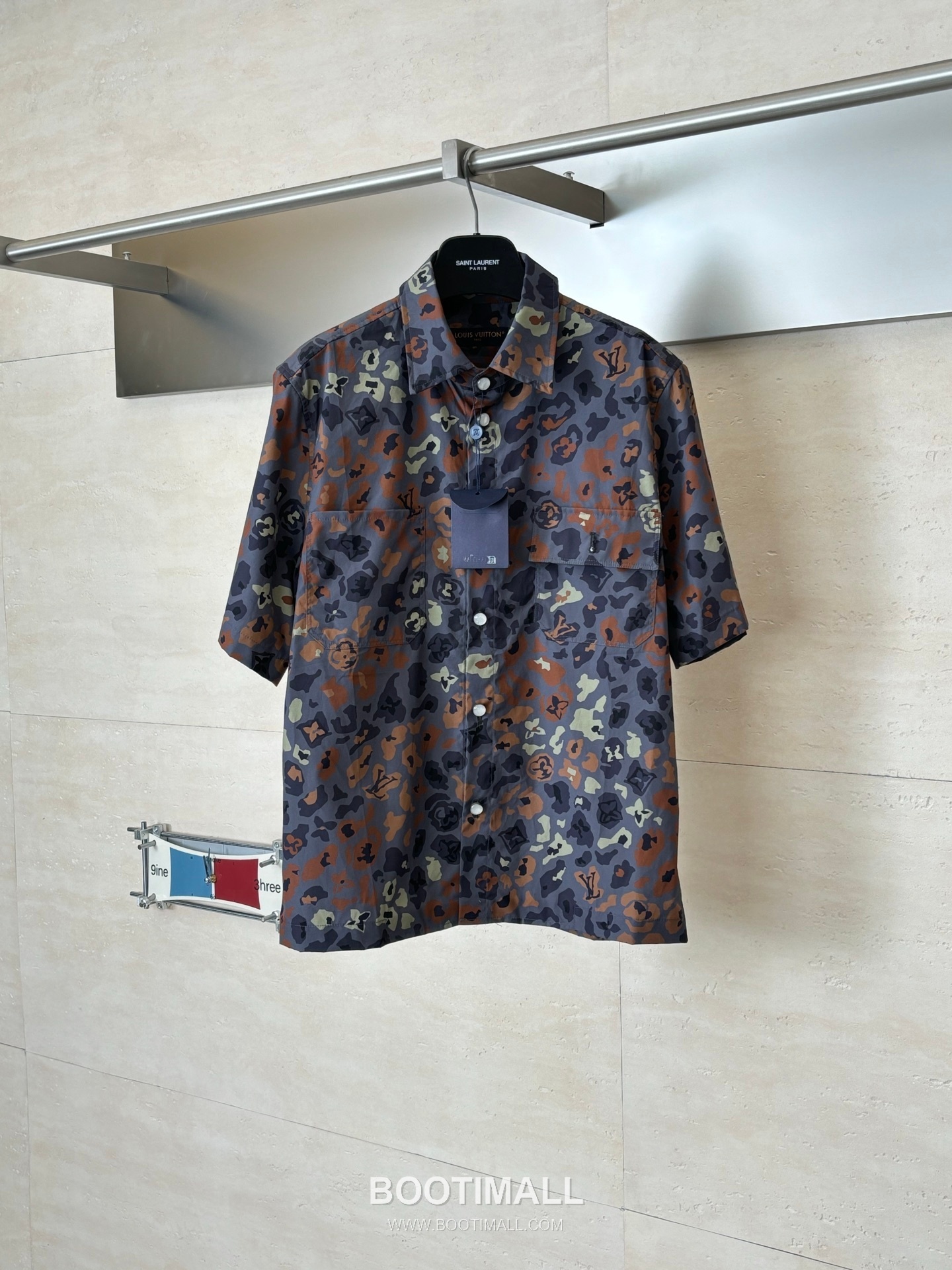 Louis Vuitton FW25 Nigo Printed Poplin Short Sleeve Shirt 루이비통 FW25 니고 프린트 포플린 반팔 셔츠 7
