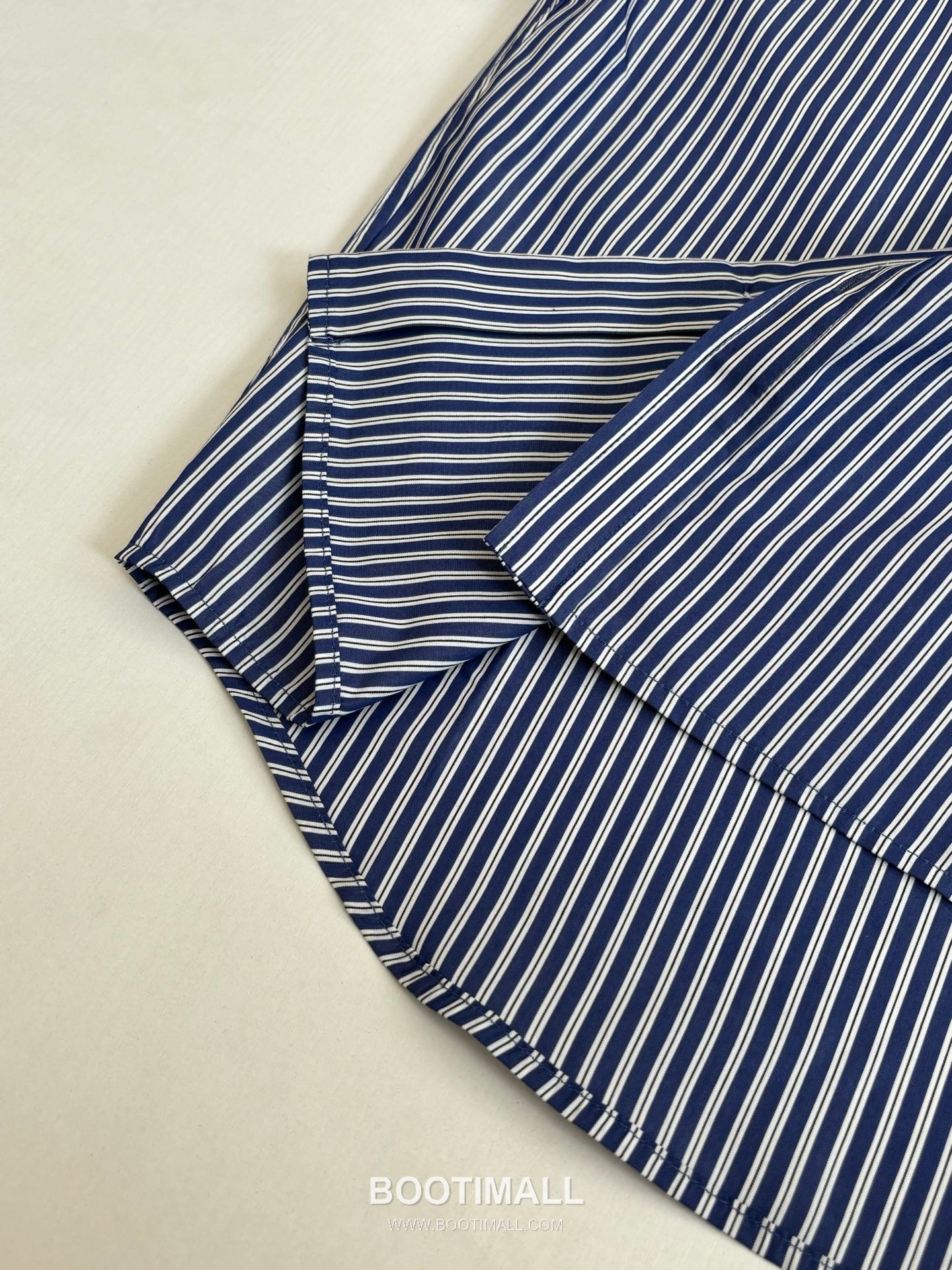 Balenciaga SS26 Sleeve Logo Stripe Check Long Sleeve Shirt 발렌시아가 SS26 슬리브 로고 스트라이프 체크 롱슬리브 셔츠 9