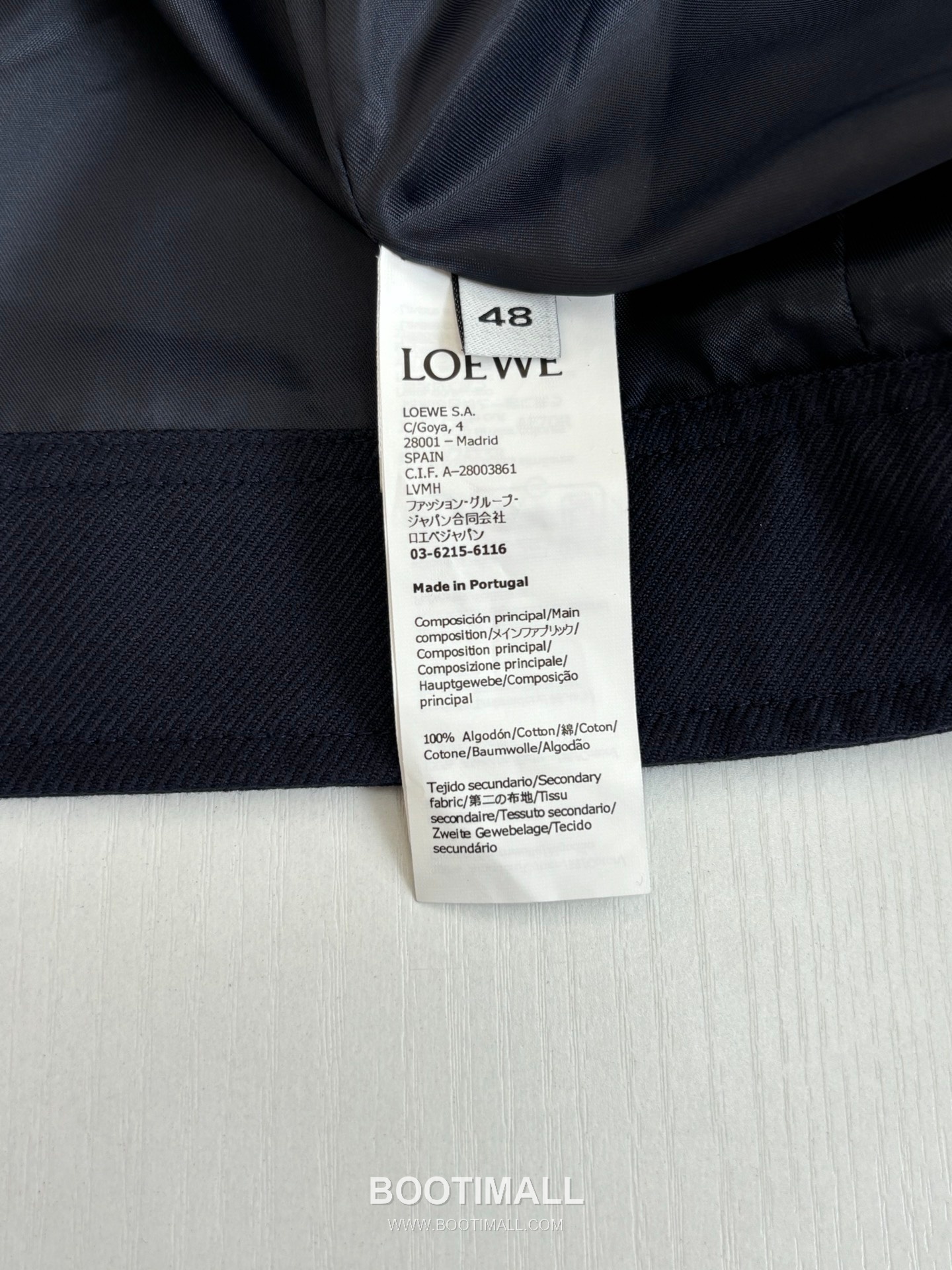 Loewe SS26 Cropped Blazer Collar Jacket 로에베 SS26 크롭 블레이저 카라 재킷 12