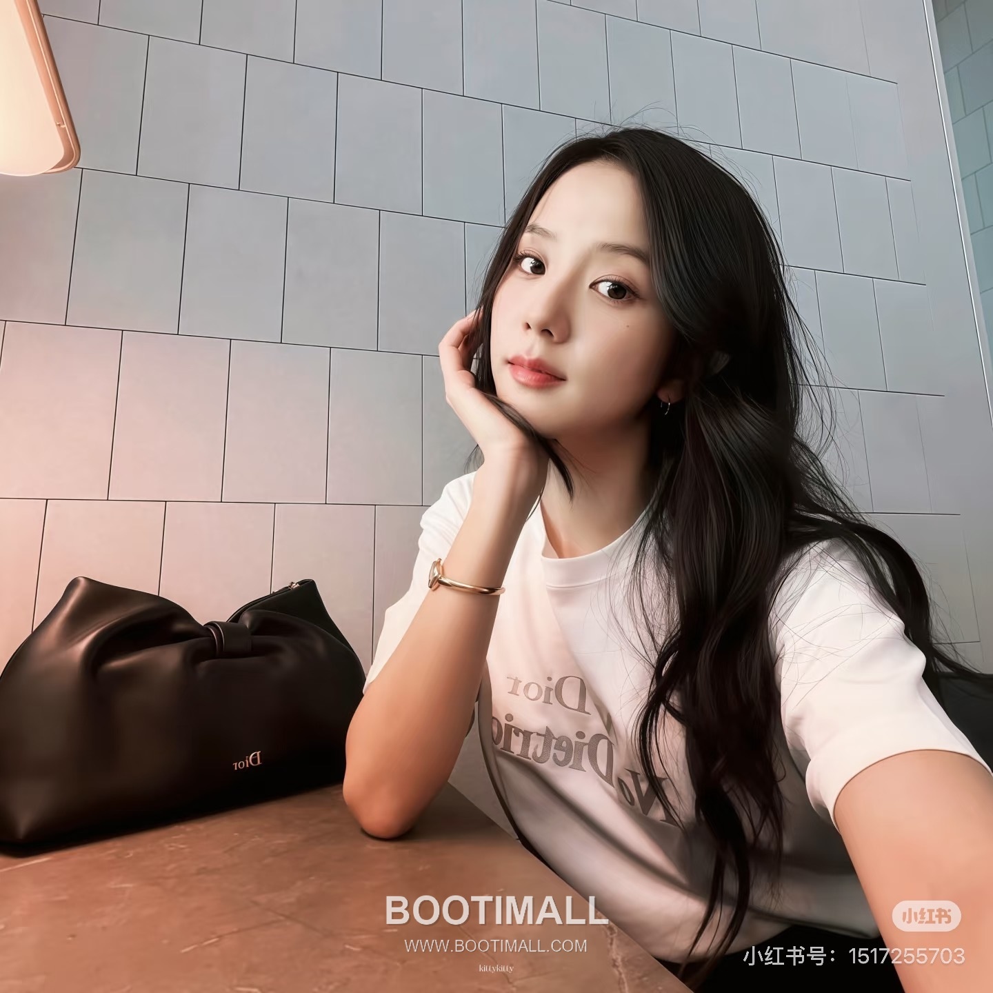 Dior SS26 “No Dior No Dietrich” Embroidered Cotton Short Sleeve T-Shirt 디올 SS26 노 디올 노 디트리히 자수 코튼 반팔 티셔츠 1