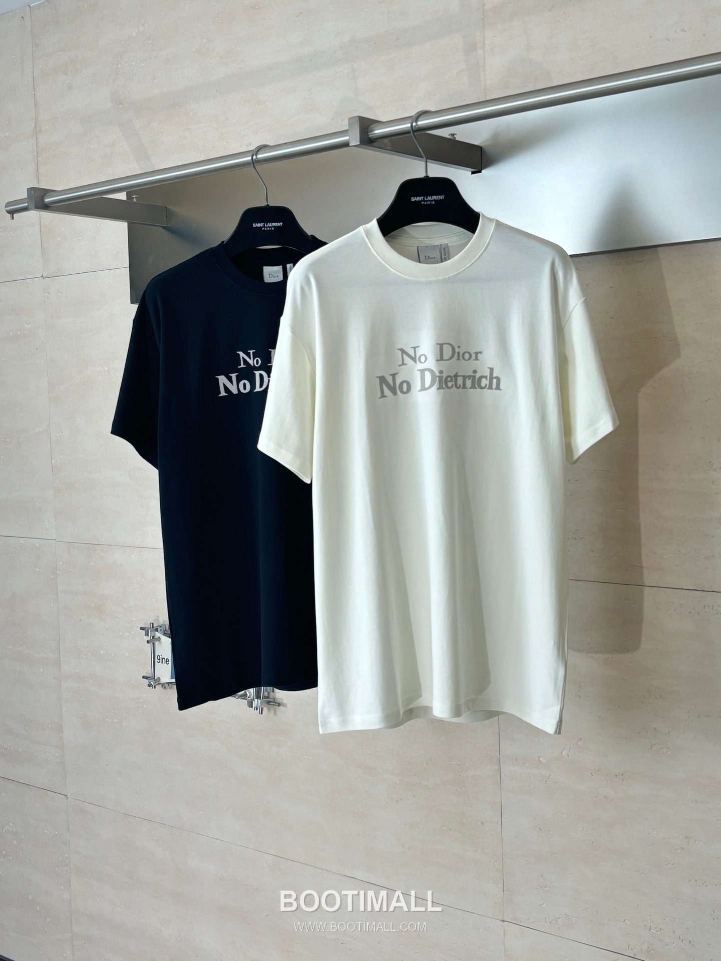 Dior SS26 “No Dior No Dietrich” Embroidered Cotton Short Sleeve T-Shirt 디올 SS26 노 디올 노 디트리히 자수 코튼 반팔 티셔츠 13