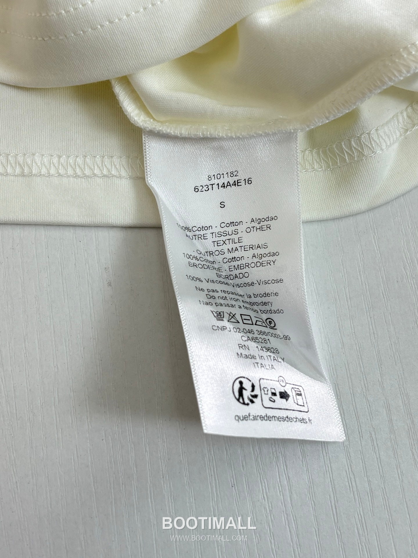 Dior SS26 “No Dior No Dietrich” Embroidered Cotton Short Sleeve T-Shirt 디올 SS26 노 디올 노 디트리히 자수 코튼 반팔 티셔츠 18