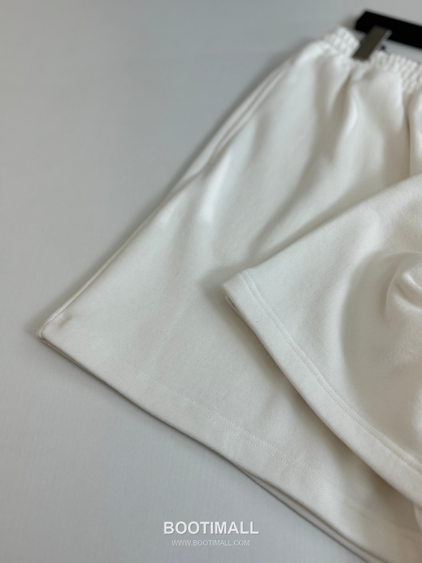 Balenciaga Logo Embroidered Cotton Sweat Shorts 발렌시아가 로고 자수 코튼 스웨트 쇼츠 7