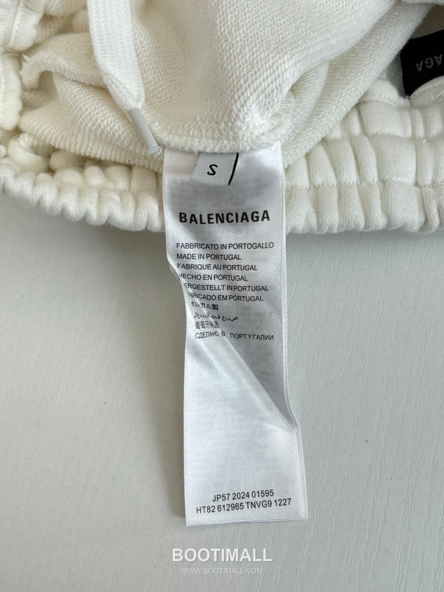 Balenciaga Logo Embroidered Cotton Sweat Shorts 발렌시아가 로고 자수 코튼 스웨트 쇼츠 9