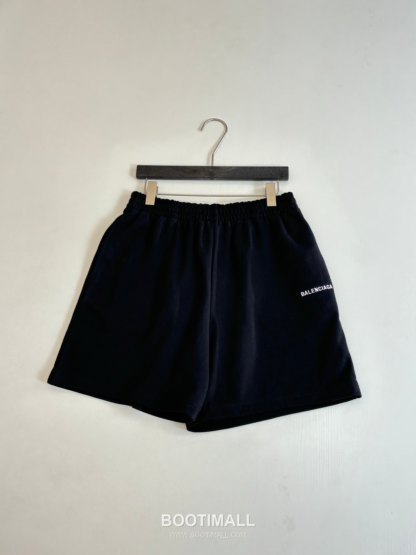 Balenciaga Logo Embroidered Cotton Sweat Shorts 발렌시아가 로고 자수 코튼 스웨트 쇼츠 6