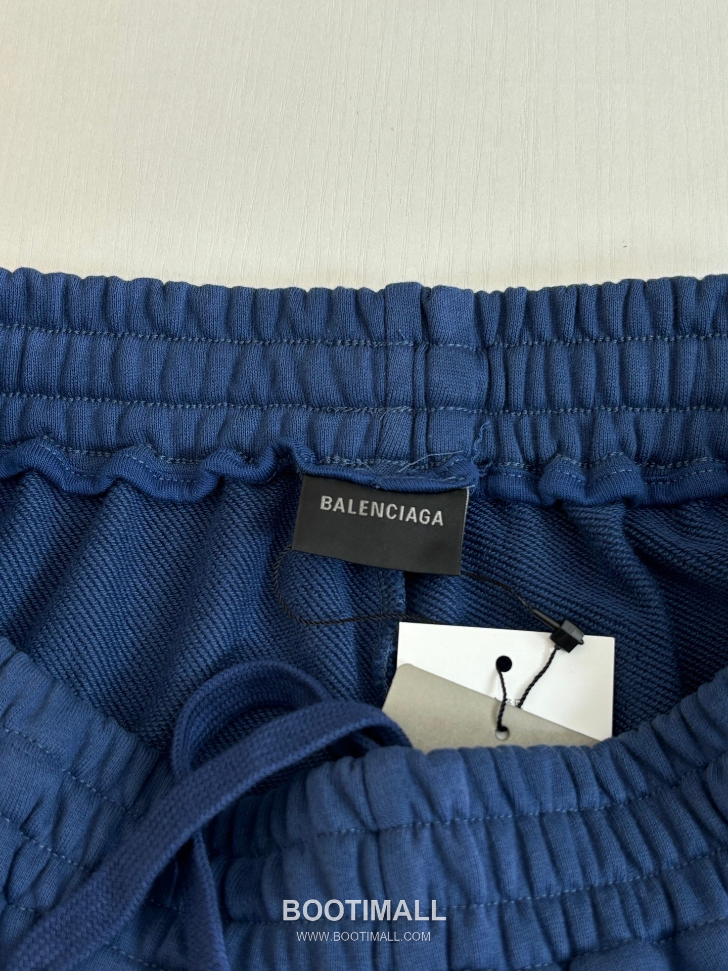 Balenciaga Logo Embroidered Cotton Sweat Shorts 발렌시아가 로고 자수 코튼 스웨트 쇼츠 8
