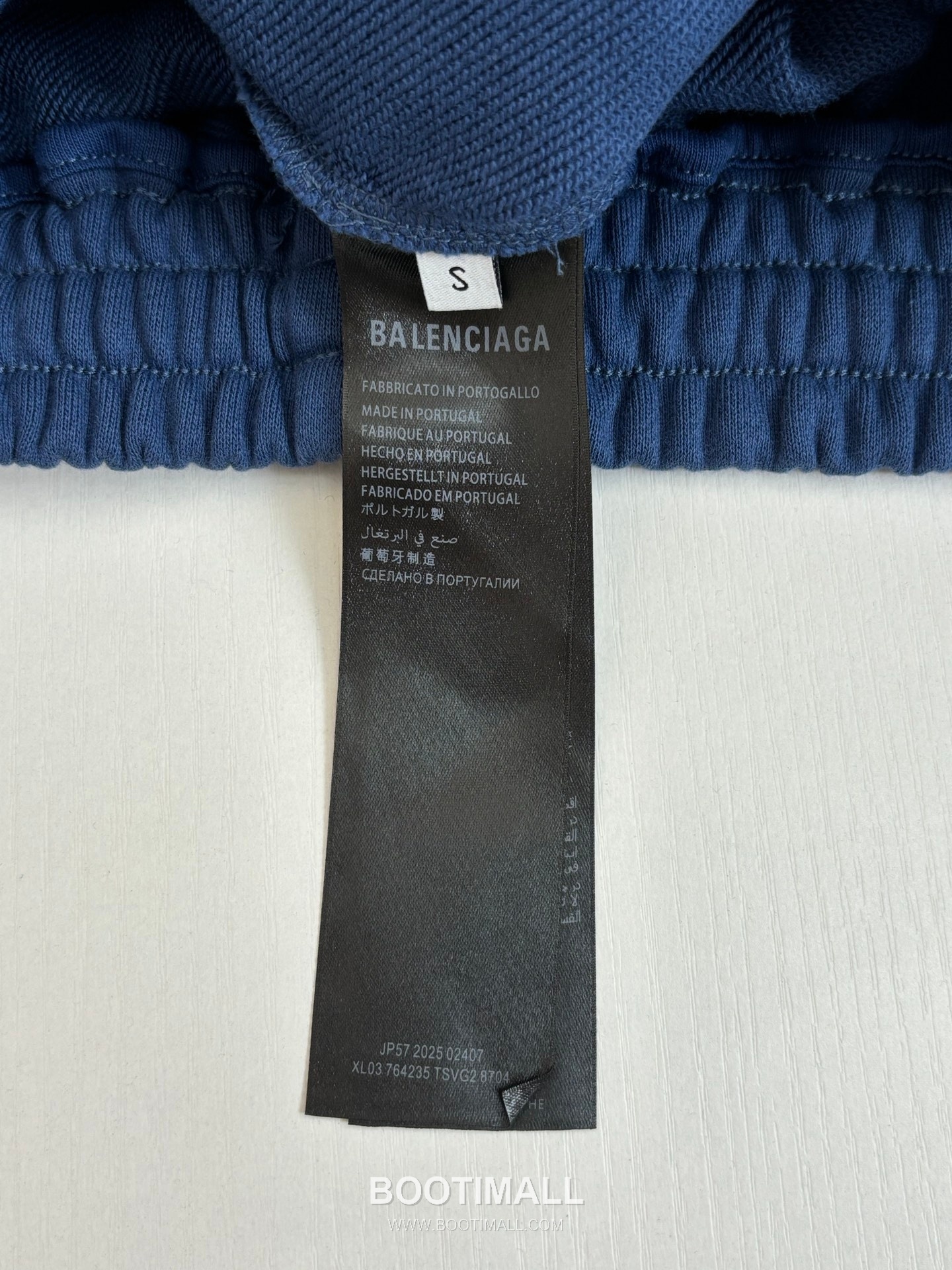 Balenciaga Logo Embroidered Cotton Sweat Shorts 발렌시아가 로고 자수 코튼 스웨트 쇼츠 9