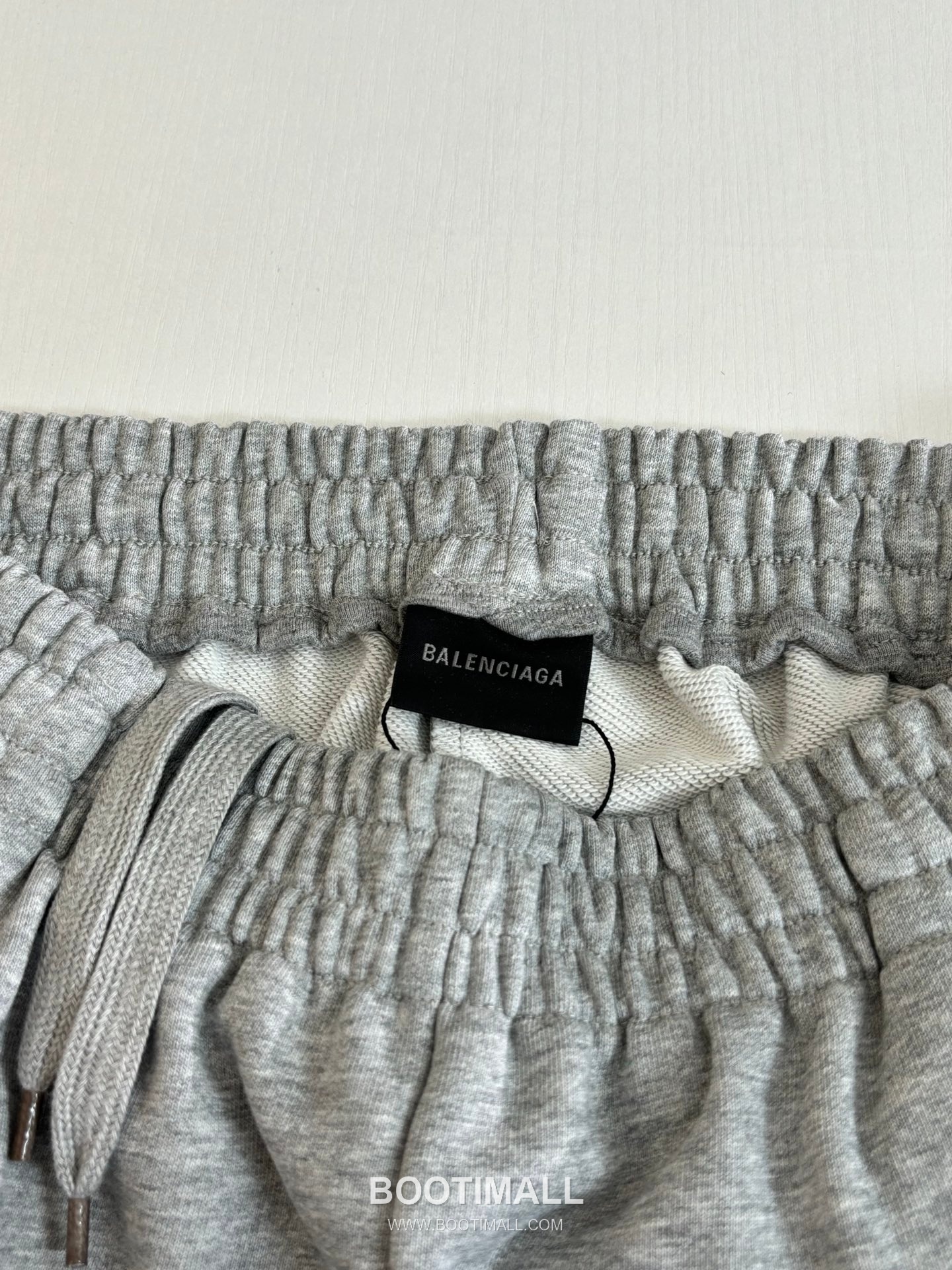 Balenciaga Logo Embroidered Cotton Sweat Shorts 발렌시아가 로고 자수 코튼 스웨트 쇼츠 8