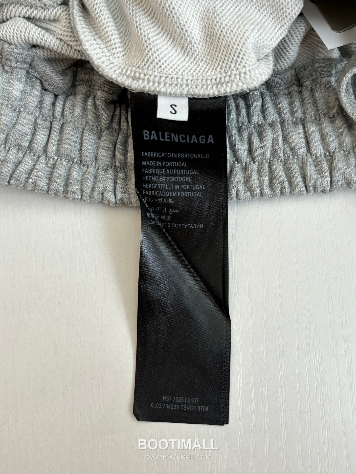 Balenciaga Logo Embroidered Cotton Sweat Shorts 발렌시아가 로고 자수 코튼 스웨트 쇼츠 9