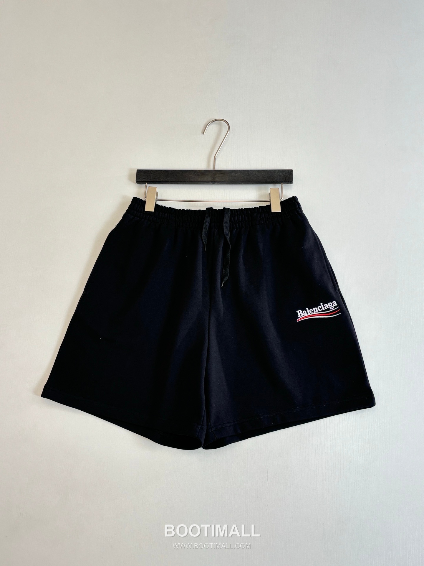 Balenciaga Logo Embroidered Cotton Sweat Shorts 발렌시아가 로고 자수 코튼 스웨트 쇼츠 12
