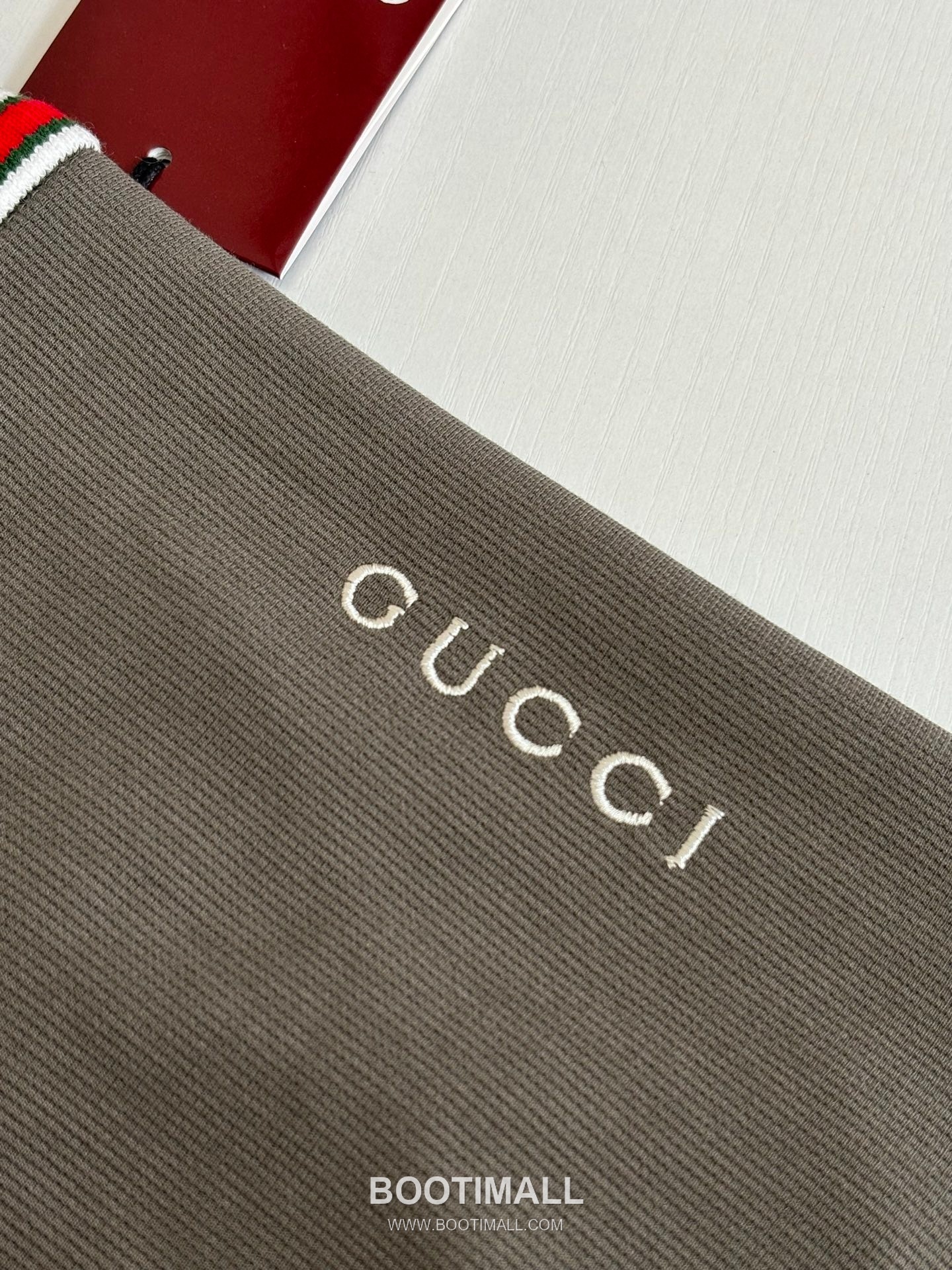 Gucci FW25 Web Stripe Embroidered Cotton Polo Short Sleeve Cardigan 구찌 FW25 웹 스트라이프 자수 코튼 폴로 반팔 가디건 11