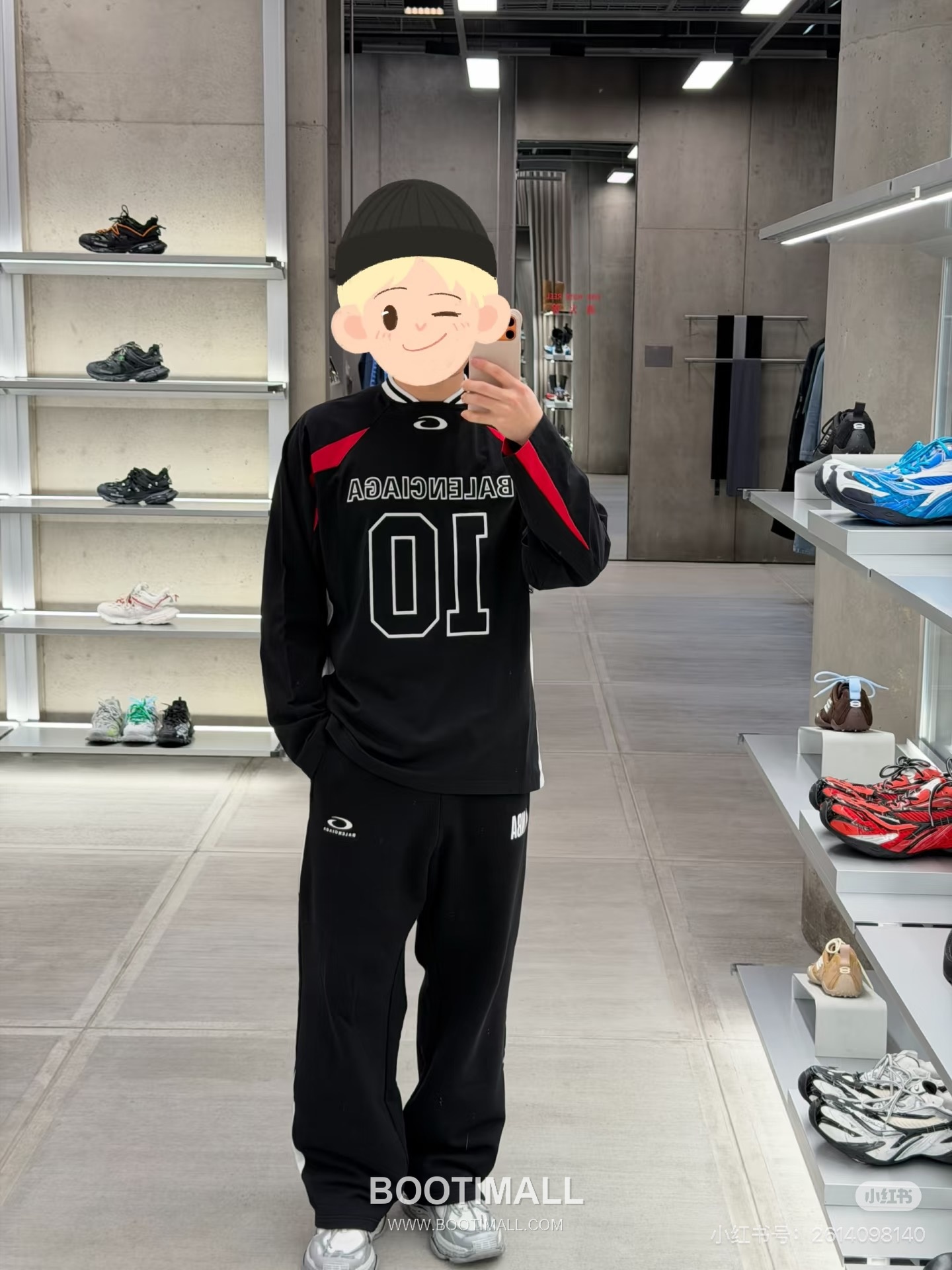 Balenciaga SS26 NBA Collaboration Embroidered Long Sleeve Jersey 발렌시아가 SS26 NBA 협업 자수 롱슬리브 저지 1