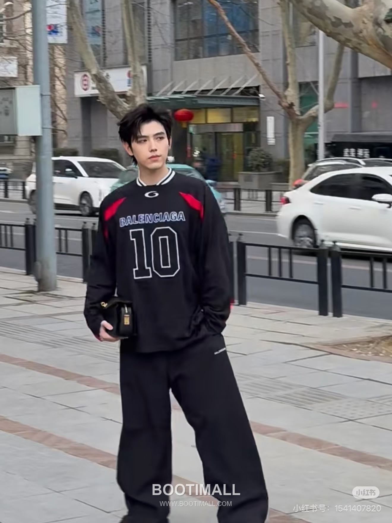 Balenciaga SS26 NBA Collaboration Embroidered Long Sleeve Jersey 발렌시아가 SS26 NBA 협업 자수 롱슬리브 저지 2