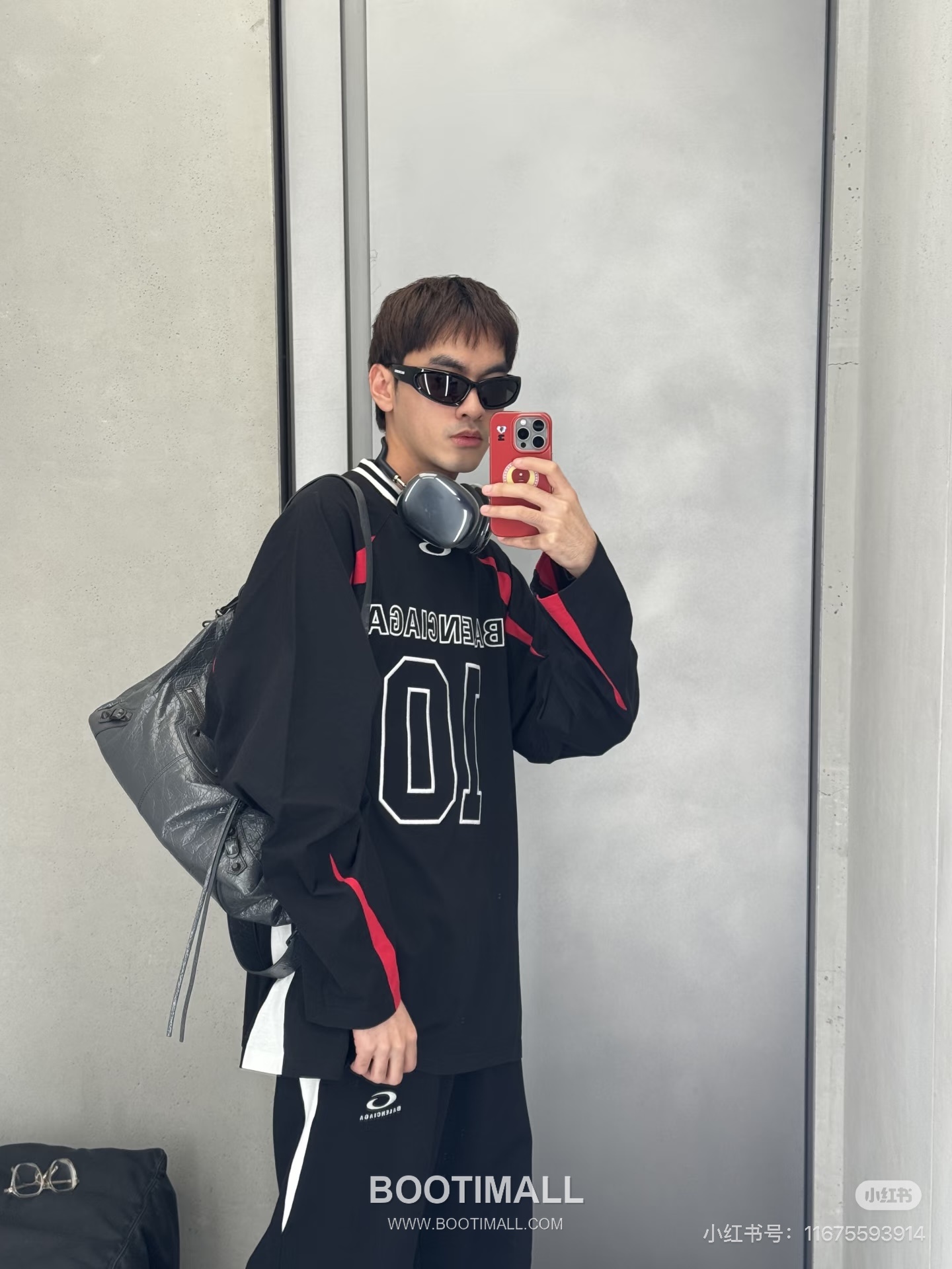 Balenciaga SS26 NBA Collaboration Embroidered Long Sleeve Jersey 발렌시아가 SS26 NBA 협업 자수 롱슬리브 저지 5
