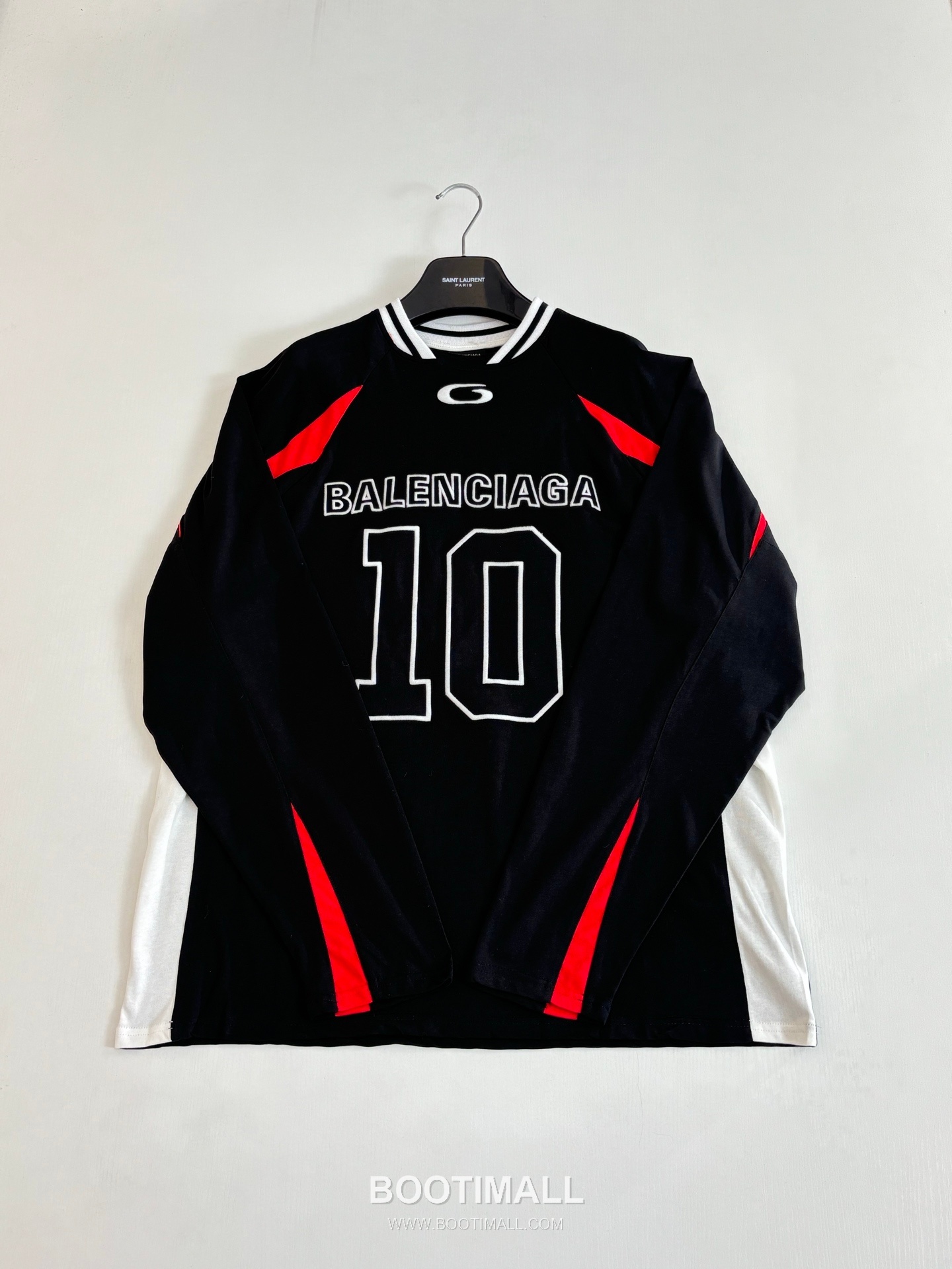 Balenciaga SS26 NBA Collaboration Embroidered Long Sleeve Jersey 발렌시아가 SS26 NBA 협업 자수 롱슬리브 저지 12