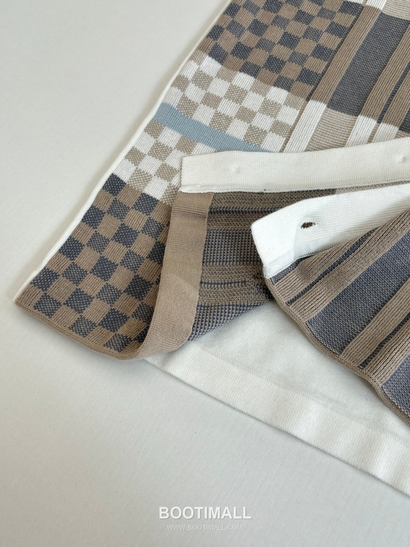 Louis Vuitton SS26 Damier Monogram Jacquard Knit Short Sleeve Shirt 루이비통 SS26 다미에 모노그램 자카드 니트 반팔 셔츠 13