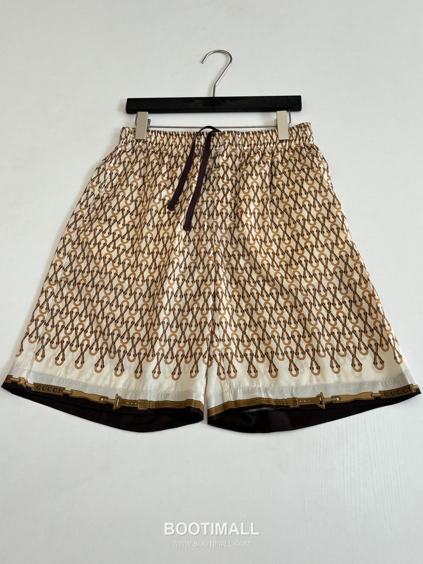 Gucci FW25 Horsebit Multicolor Print Poplin Shorts 구찌 FW25 홀스빗 멀티컬러 프린트 포플린 쇼츠 3