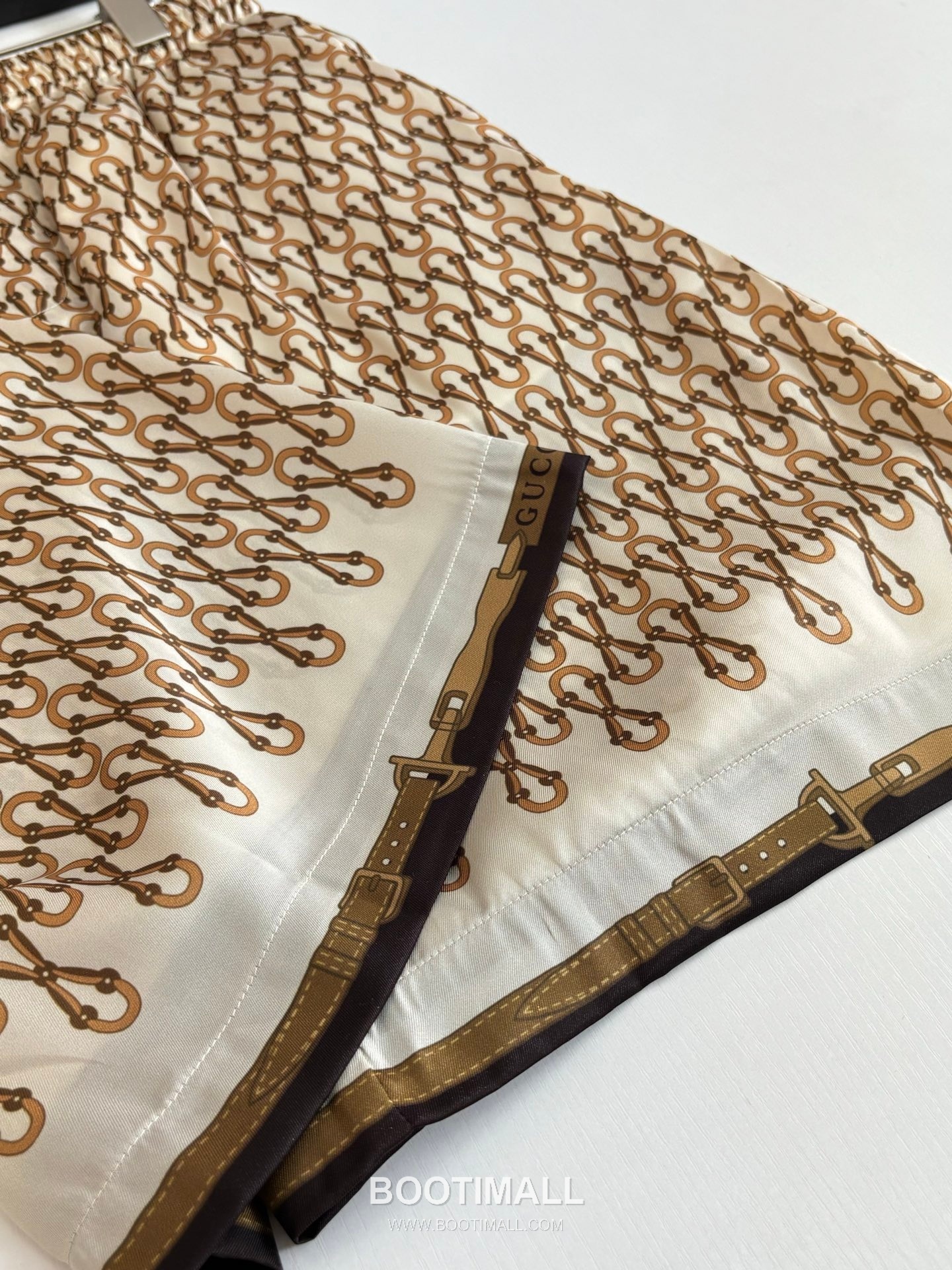 Gucci FW25 Horsebit Multicolor Print Poplin Shorts 구찌 FW25 홀스빗 멀티컬러 프린트 포플린 쇼츠 7