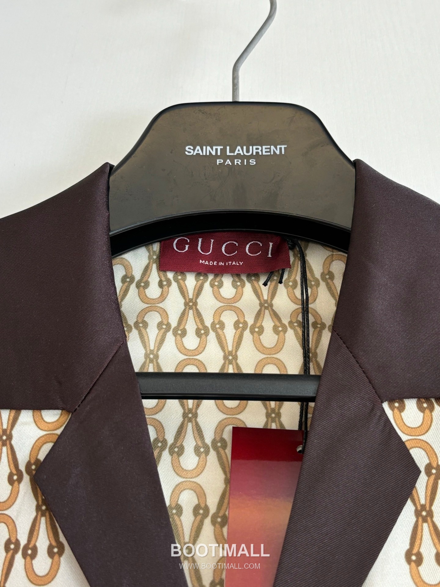 Gucci FW25 Horsebit Multicolor Print Poplin Short Sleeve Shirt 구찌 FW25 홀스빗 멀티컬러 프린트 포플린 반팔 셔츠 5