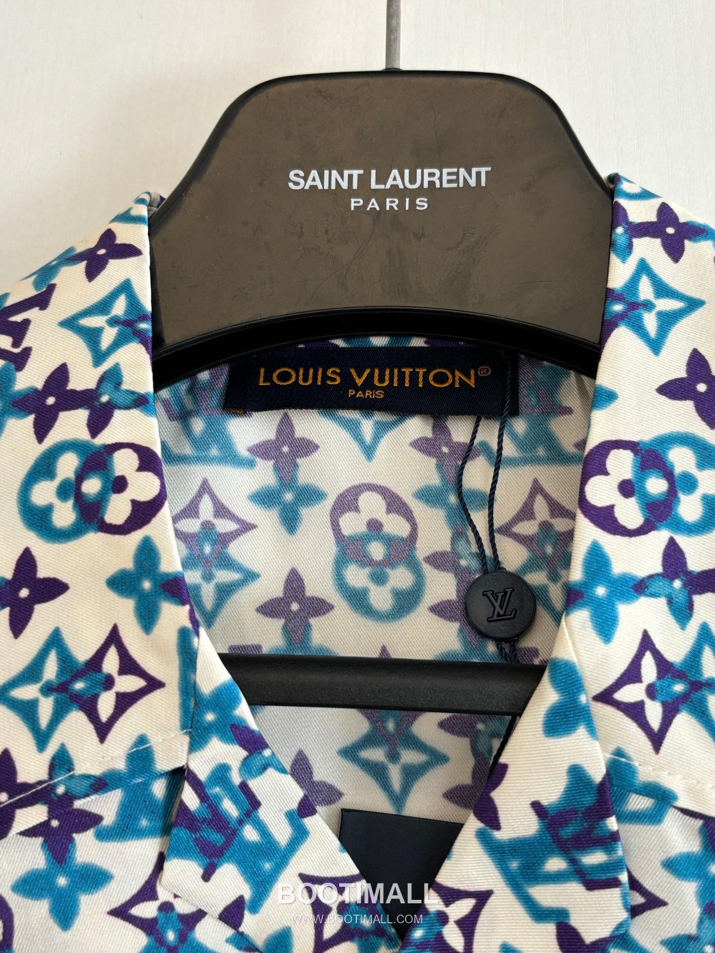 Louis Vuitton SS26 Monogram Overlap Gradient Silk Short Sleeve Shirt 루이비통 SS26 모노그램 오버랩 그라데이션 실크 반팔 셔츠 8