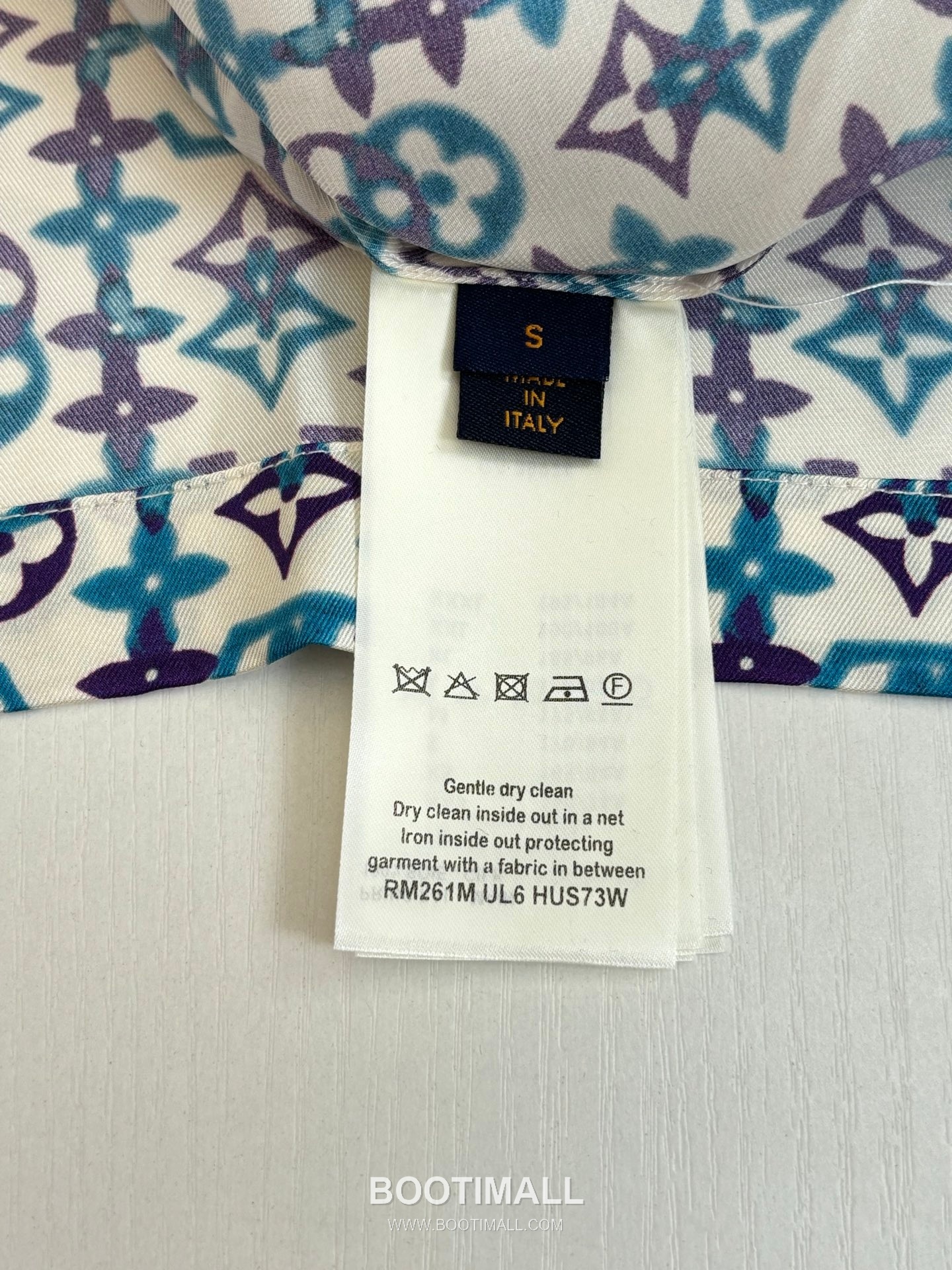 Louis Vuitton SS26 Monogram Overlap Gradient Silk Short Sleeve Shirt 루이비통 SS26 모노그램 오버랩 그라데이션 실크 반팔 셔츠 13