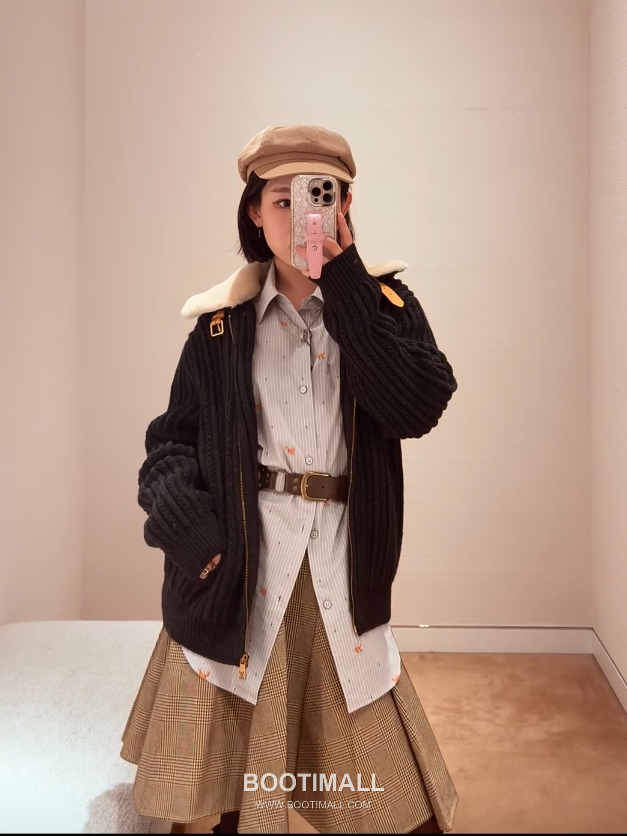 Louis Vuitton FW25 Striped Fox Embroidered Long Sleeve Shirt 루이비통 FW25 스트라이프 폭스 자수 롱슬리브 셔츠 3