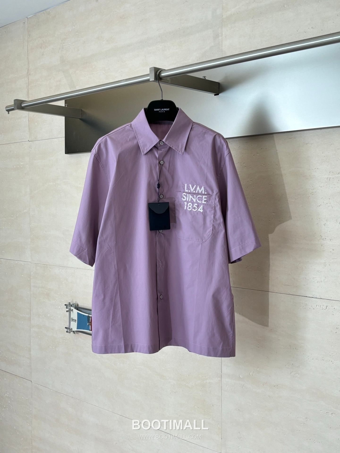 Louis Vuitton SS26 “1854” Embroidered Short Sleeve Collar Shirt 루이비통 SS26 1854 자수 반팔 카라 셔츠 7