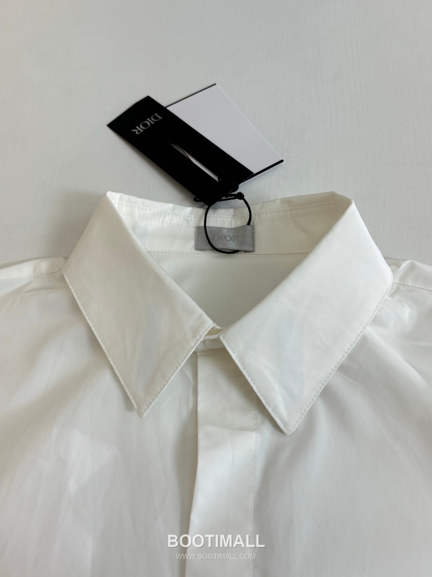 Dior FW25 Logo Embroidered Cotton Short Sleeve Shirt 디올 FW25 로고 자수 코튼 반팔 셔츠 9