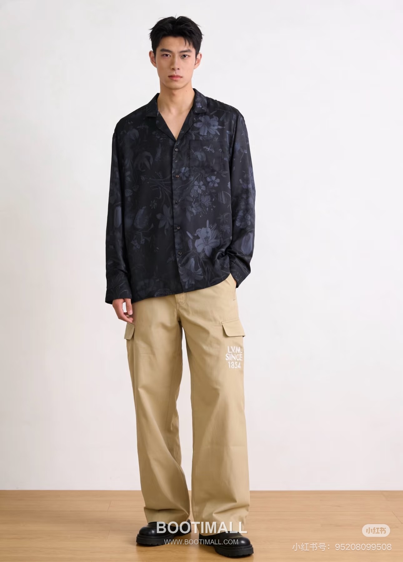 Gucci SS26 Butterfly Floral Print Poplin Long Sleeve Shirt 구찌 SS26 버터플라이 플로럴 프린트 포플린 롱슬리브 셔츠 2
