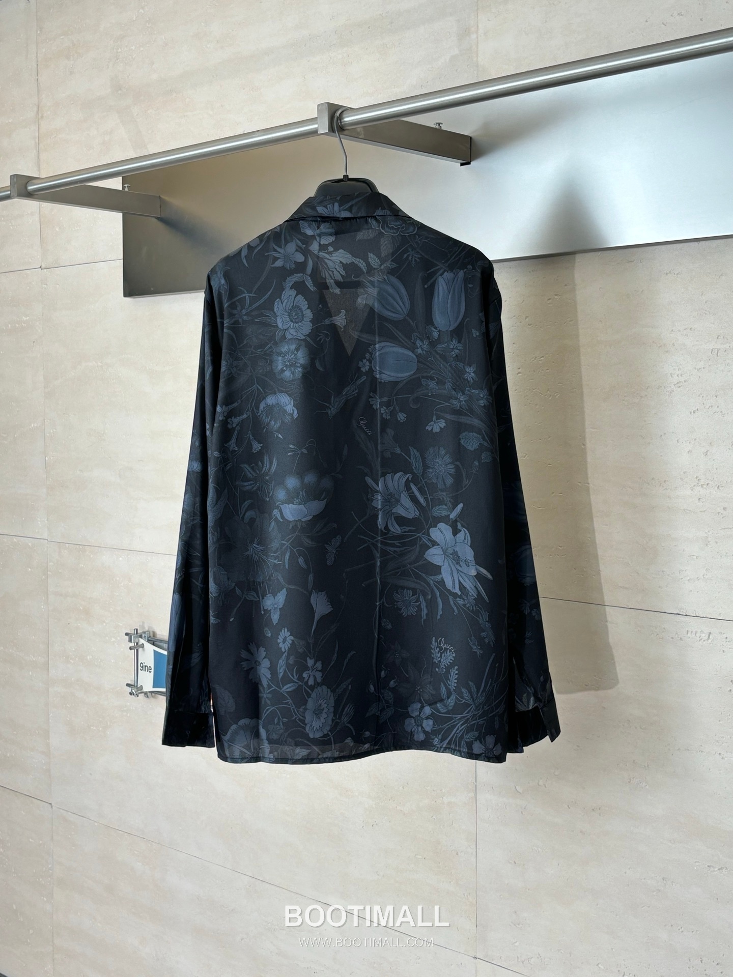 Gucci SS26 Butterfly Floral Print Poplin Long Sleeve Shirt 구찌 SS26 버터플라이 플로럴 프린트 포플린 롱슬리브 셔츠 6