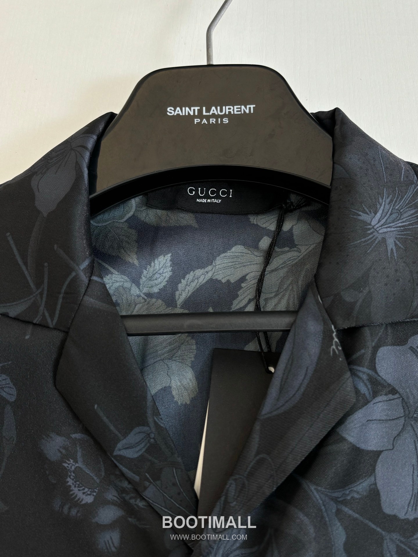 Gucci SS26 Butterfly Floral Print Poplin Long Sleeve Shirt 구찌 SS26 버터플라이 플로럴 프린트 포플린 롱슬리브 셔츠 8