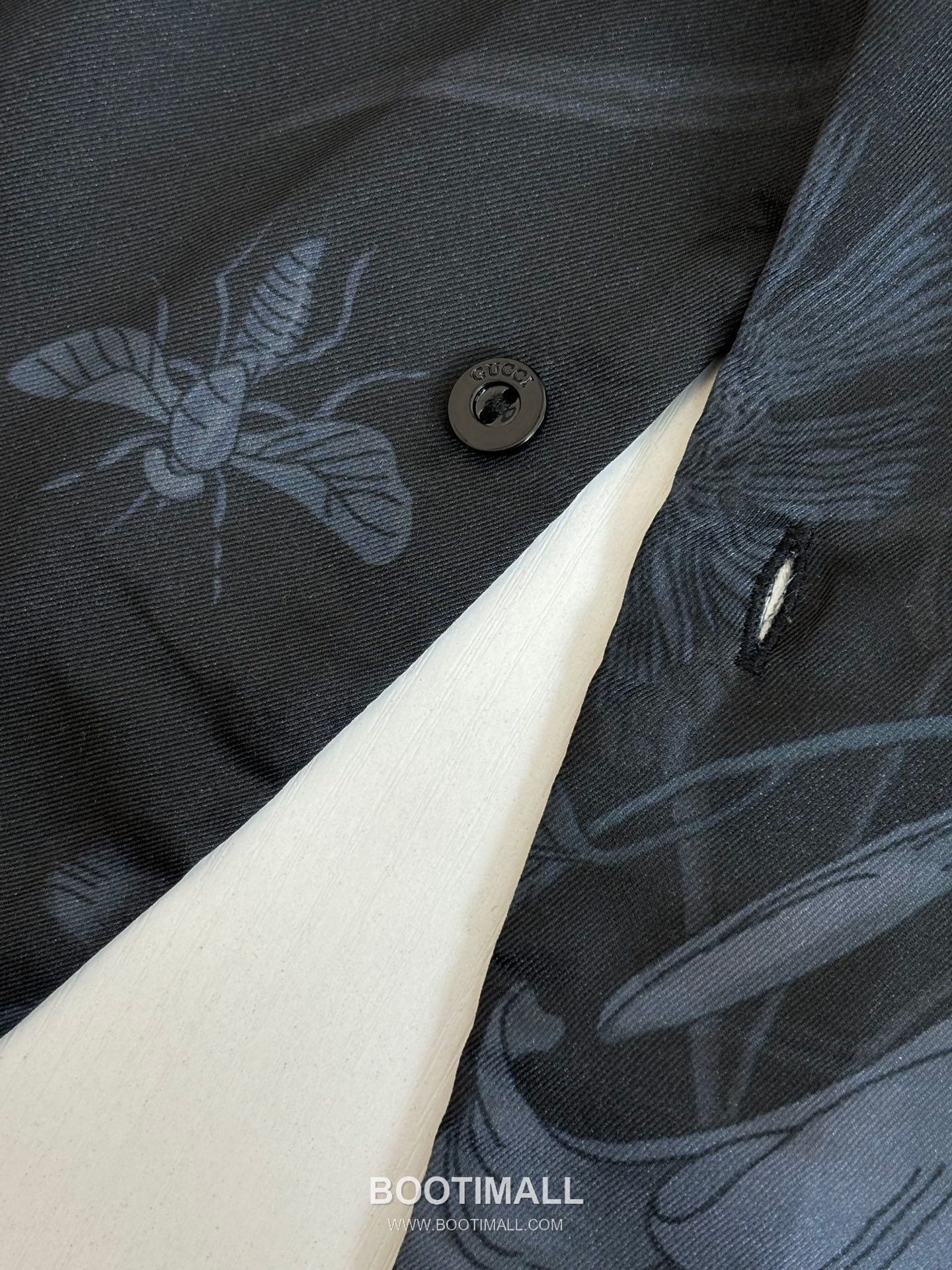 Gucci SS26 Butterfly Floral Print Poplin Long Sleeve Shirt 구찌 SS26 버터플라이 플로럴 프린트 포플린 롱슬리브 셔츠 13