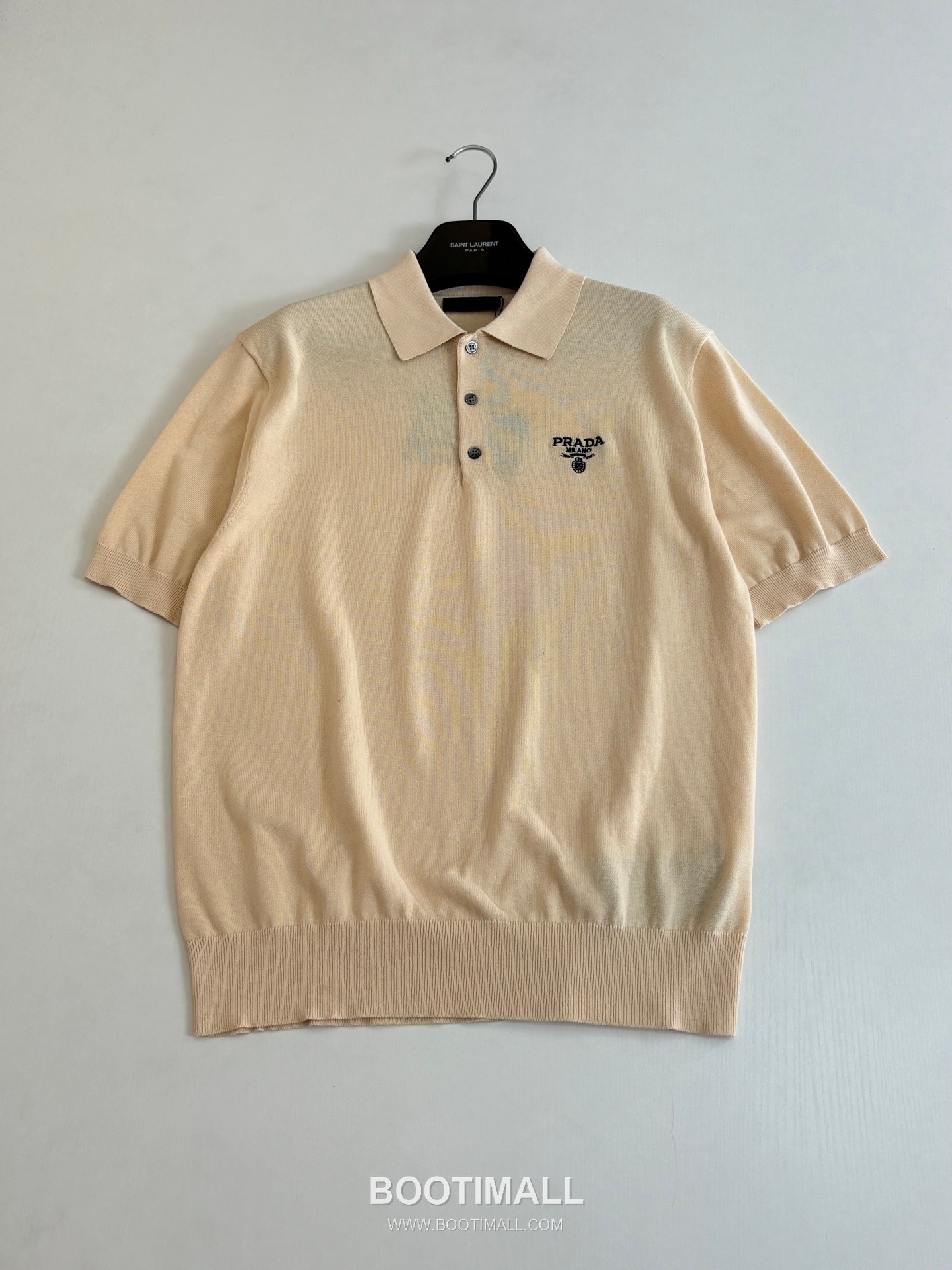 Prada Embroidered Logo Knit Polo Shirt 프라다 자수 로고 니트 폴로 셔츠 9