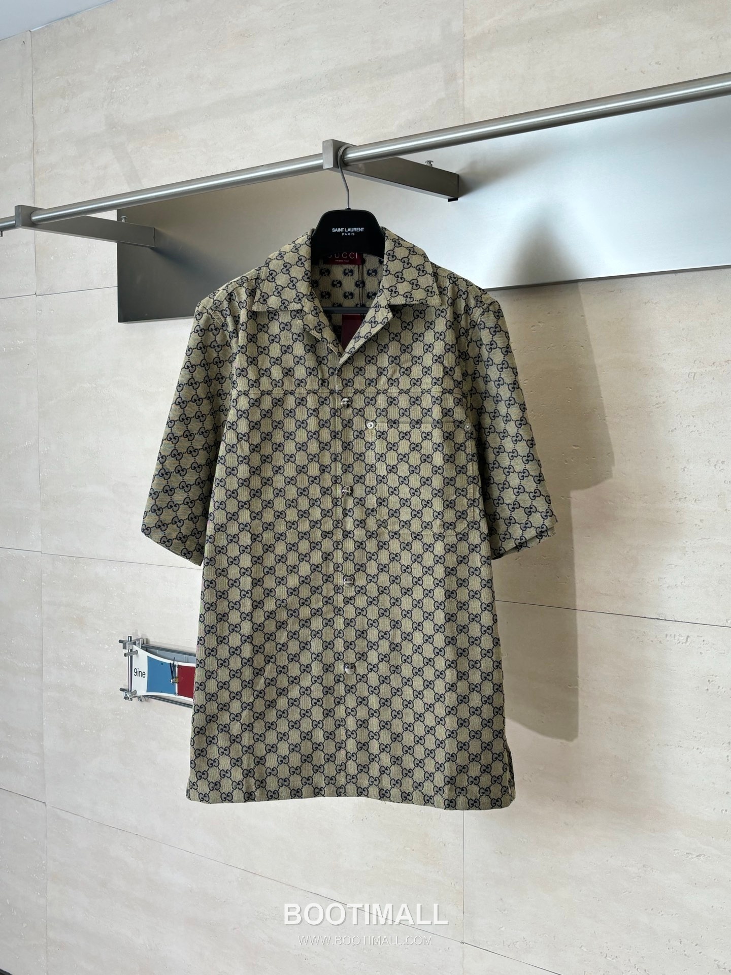 Gucci GG Monogram Jacquard Short Sleeve Shirt 구찌 더블 G 모노그램 자카드 반팔 셔츠 4