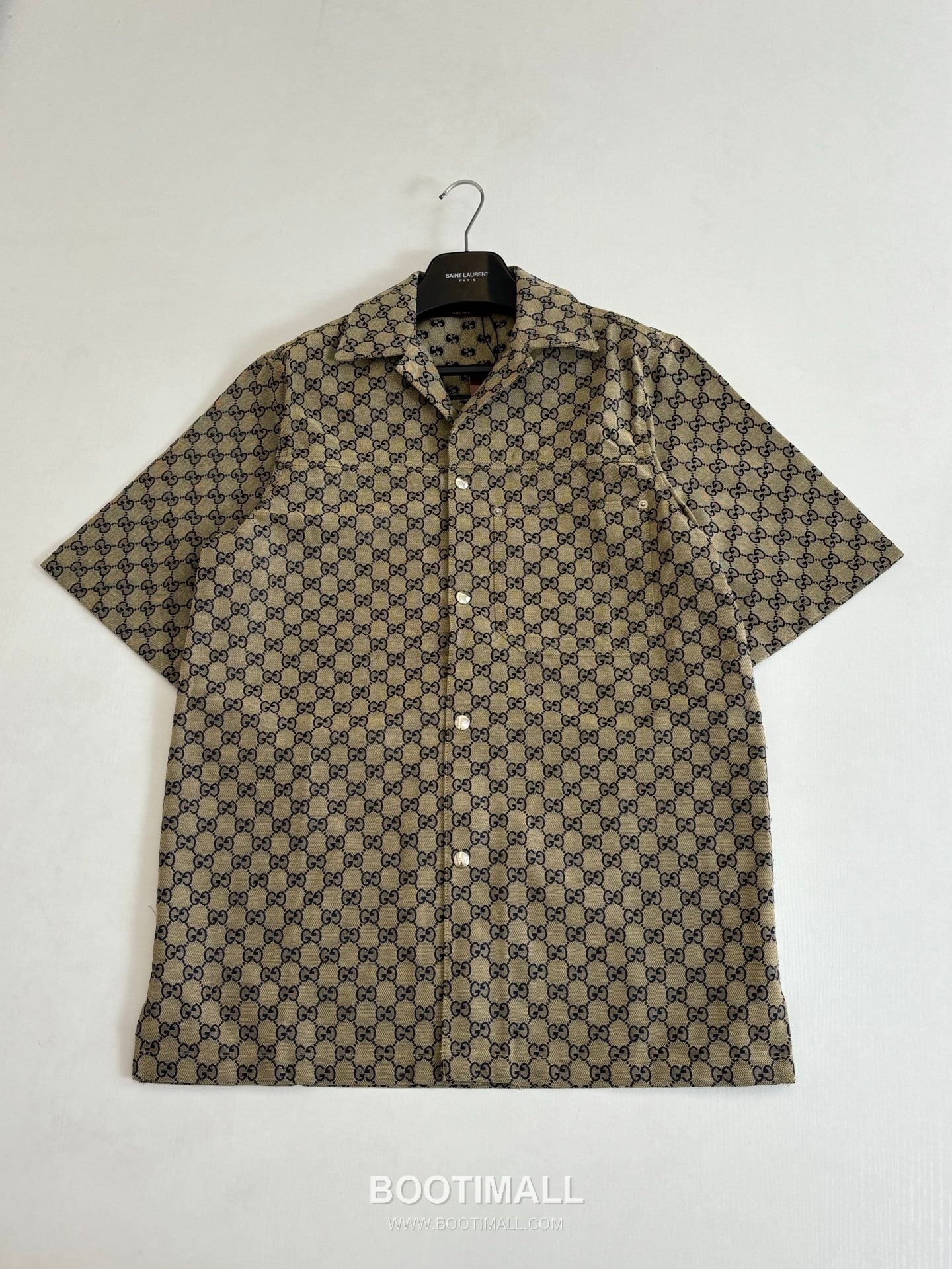 Gucci GG Monogram Jacquard Short Sleeve Shirt 구찌 더블 G 모노그램 자카드 반팔 셔츠 6