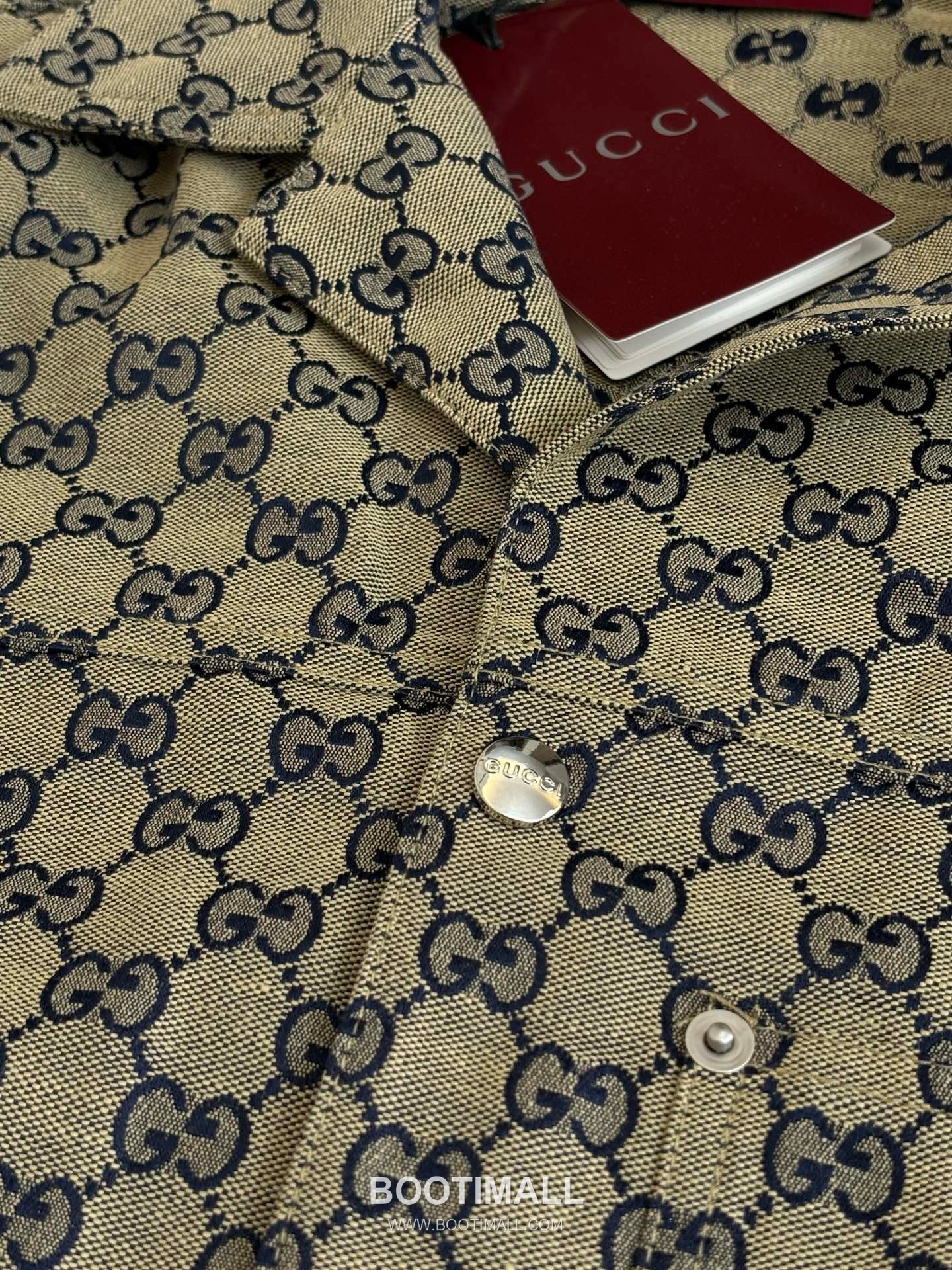 Gucci GG Monogram Jacquard Short Sleeve Shirt 구찌 더블 G 모노그램 자카드 반팔 셔츠 9