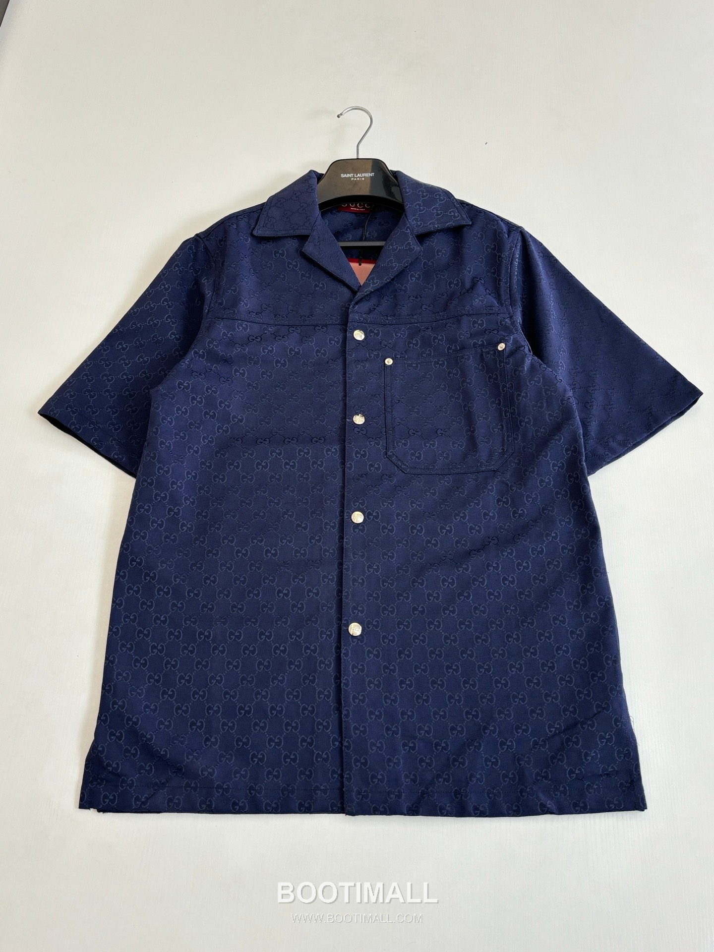 Gucci GG Monogram Jacquard Short Sleeve Shirt 구찌 더블 G 모노그램 자카드 반팔 셔츠 6