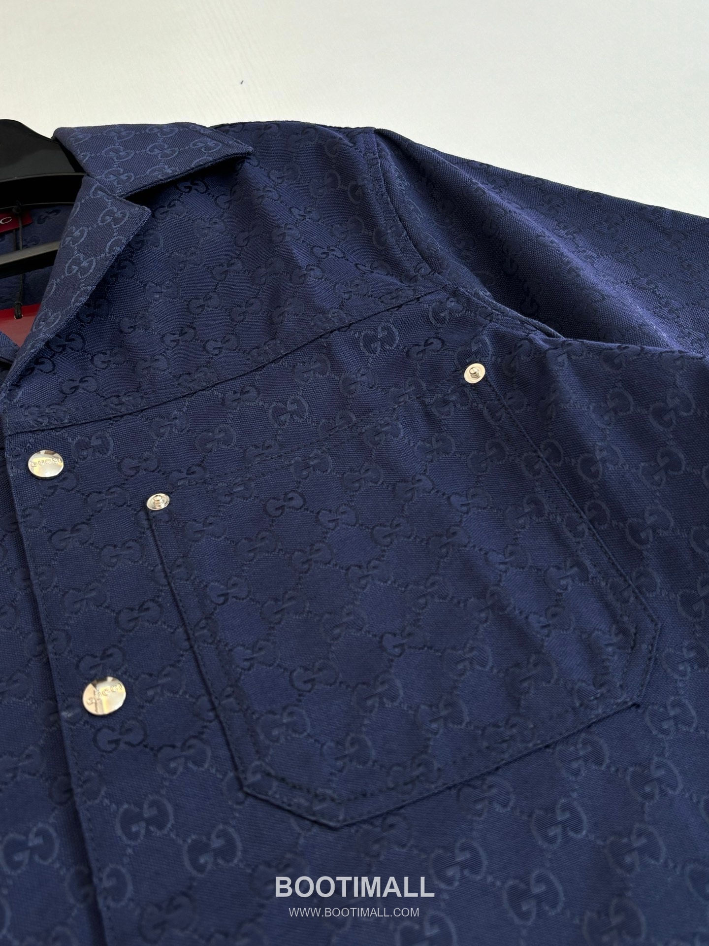 Gucci GG Monogram Jacquard Short Sleeve Shirt 구찌 더블 G 모노그램 자카드 반팔 셔츠 9